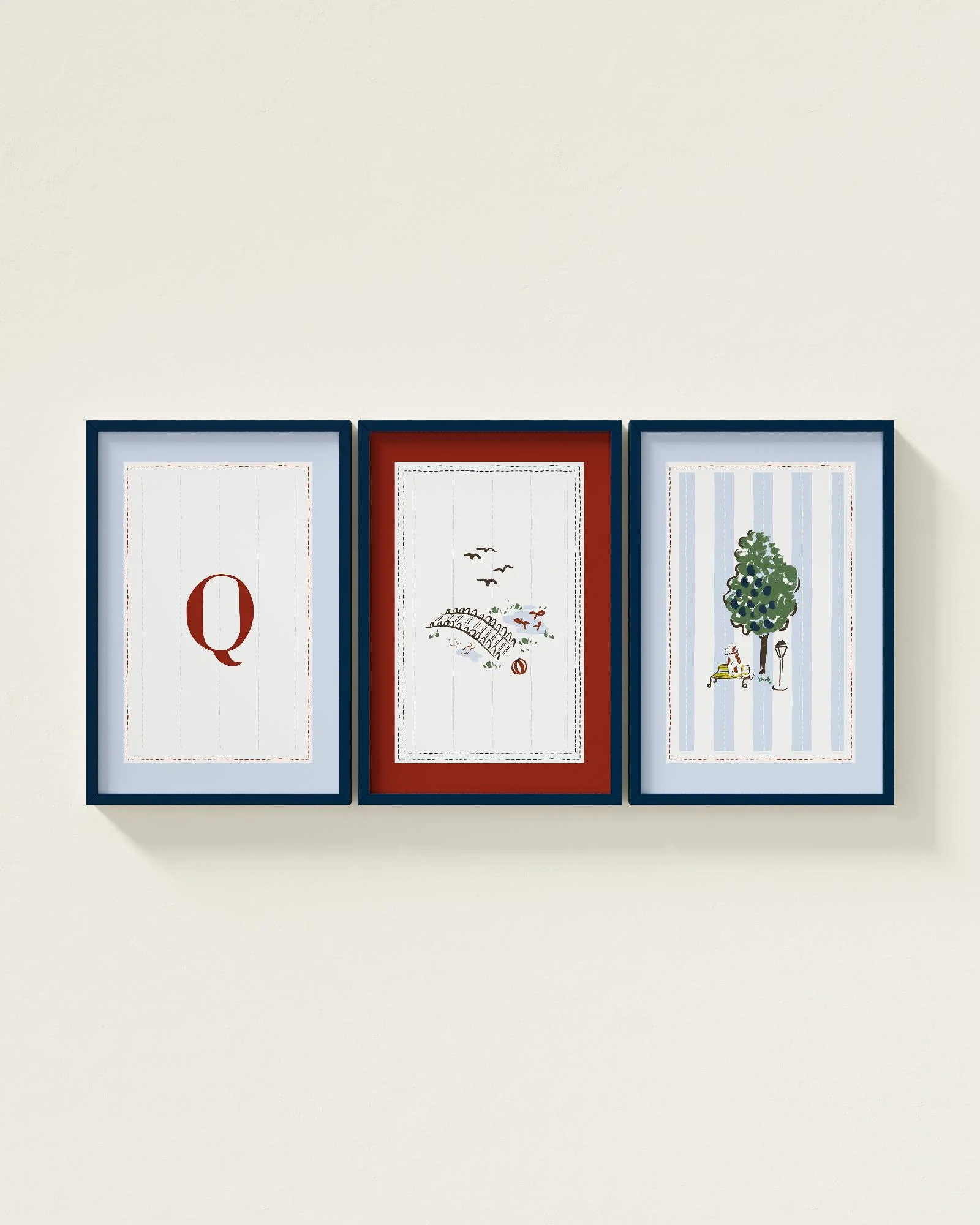Parisian Park Personalized Wall Art Set - Image 13