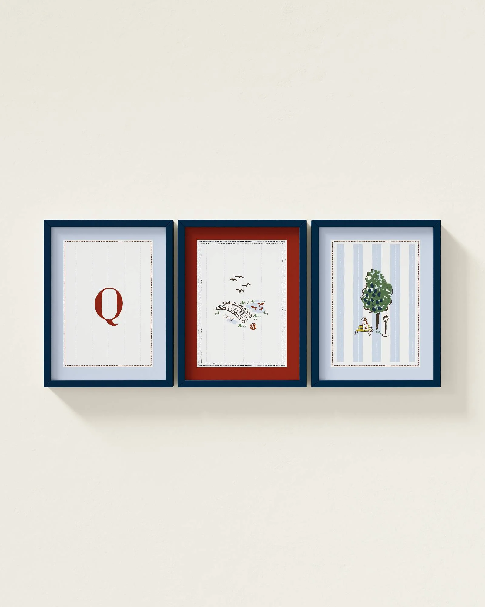 Parisian Park Personalized Wall Art Set - Image 14