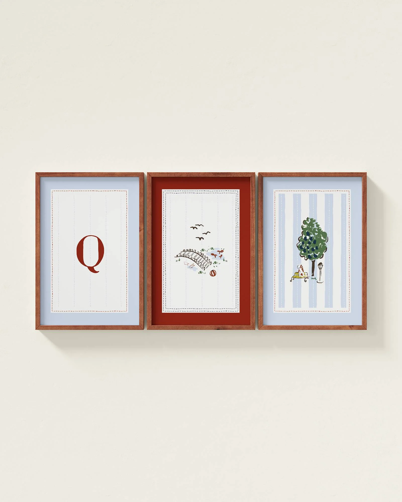 Parisian Park Personalized Wall Art Set - Image 16
