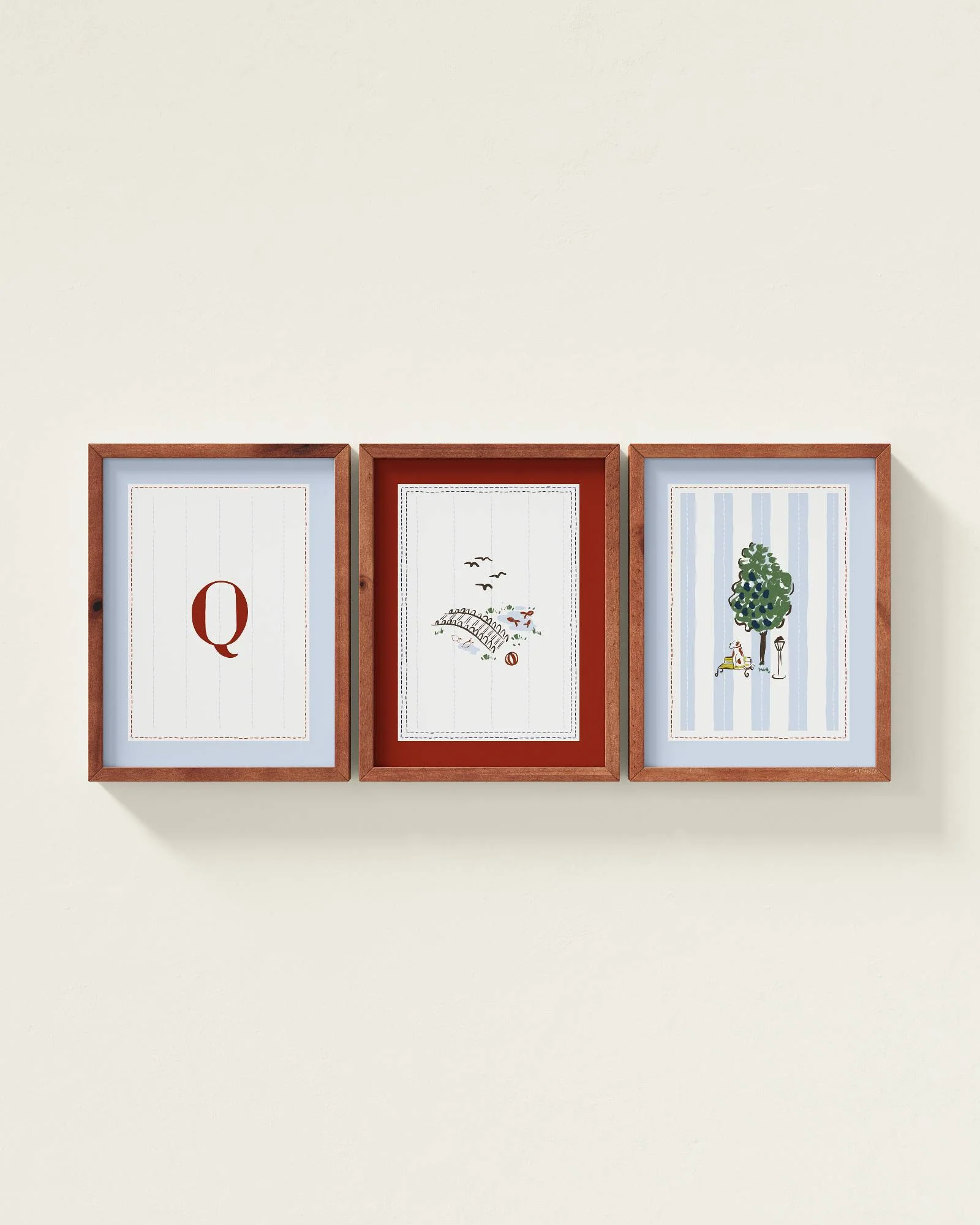 Parisian Park Personalized Wall Art Set - Image 17