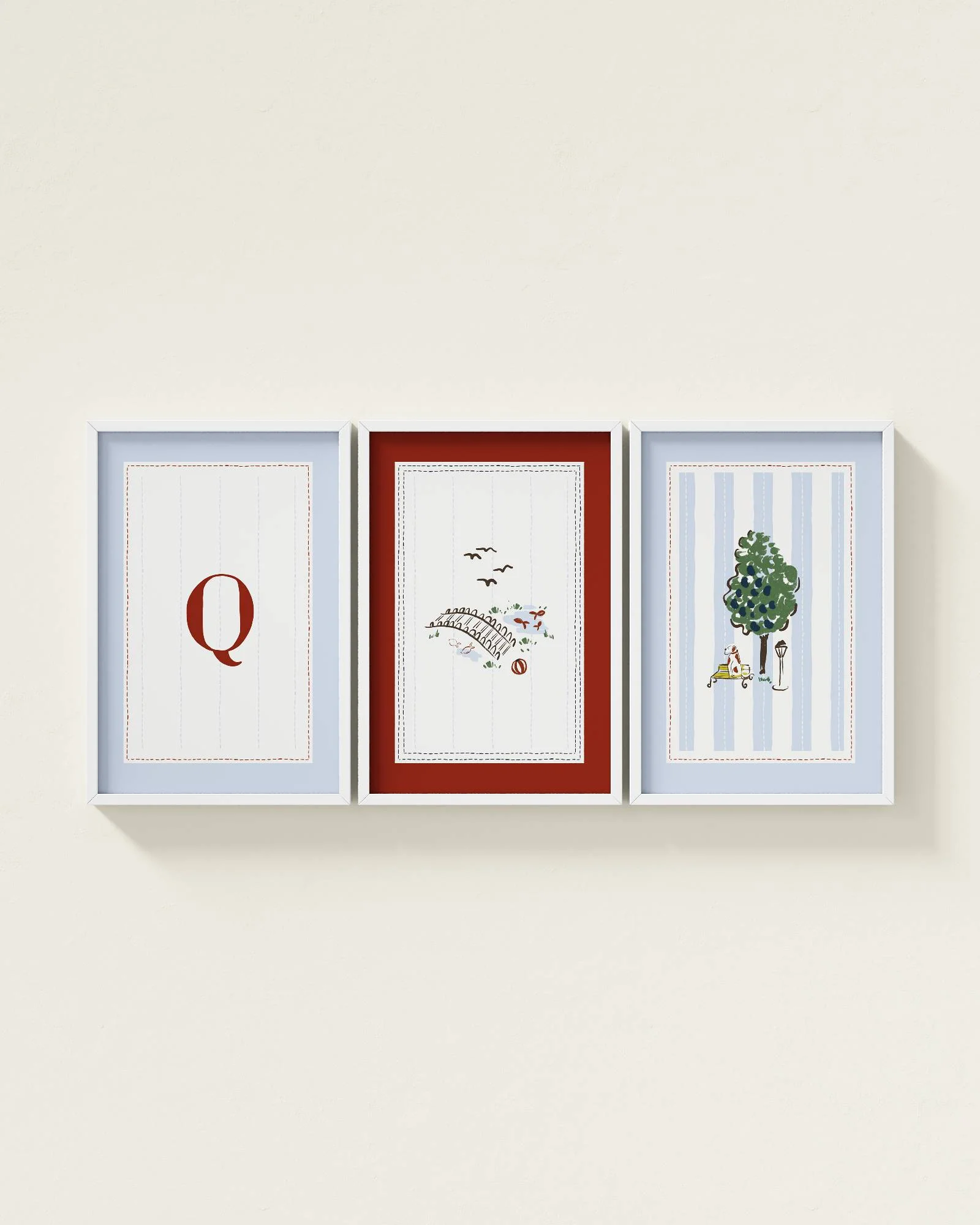 Parisian Park Personalized Wall Art Set - Image 18