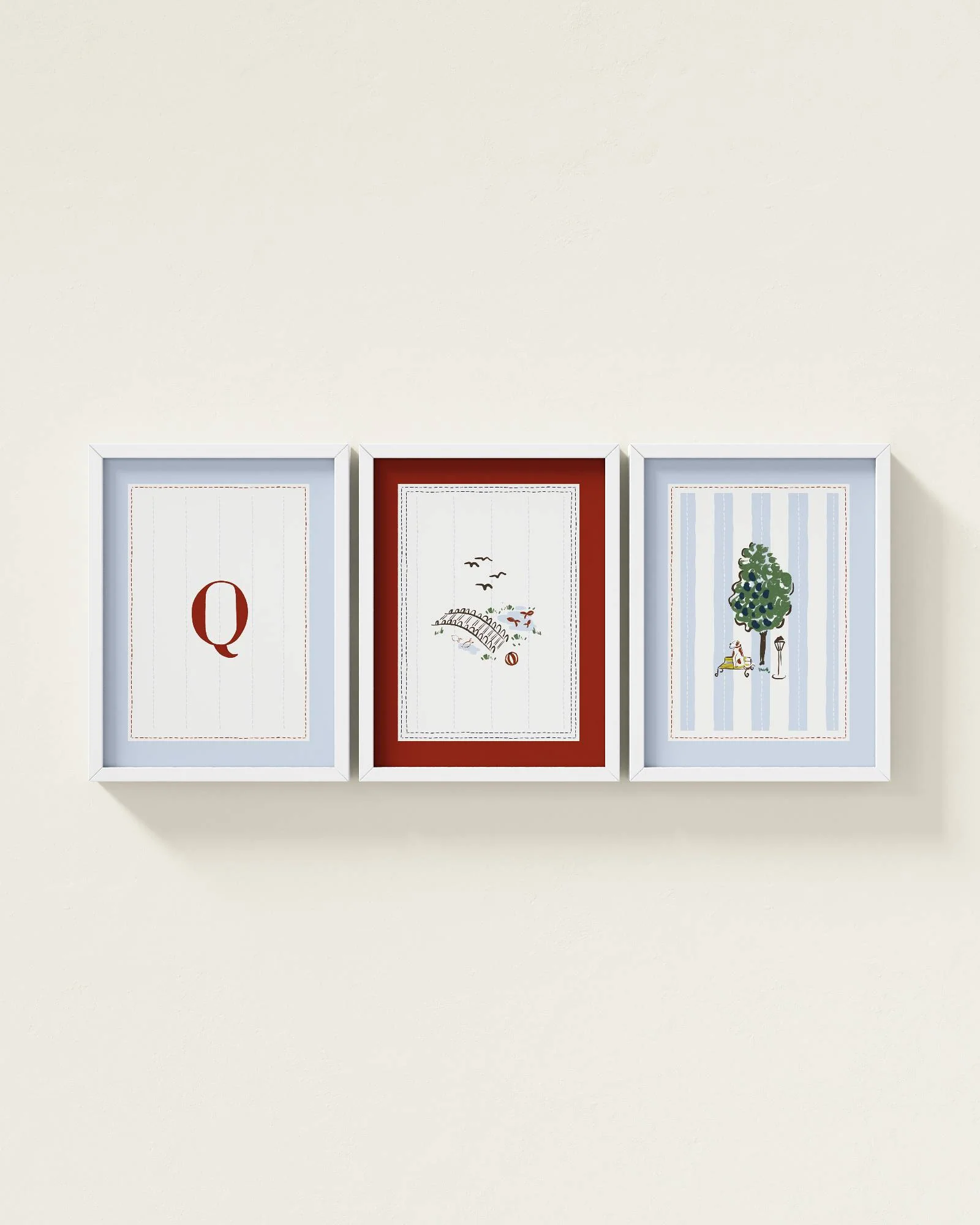 Parisian Park Personalized Wall Art Set - Image 19