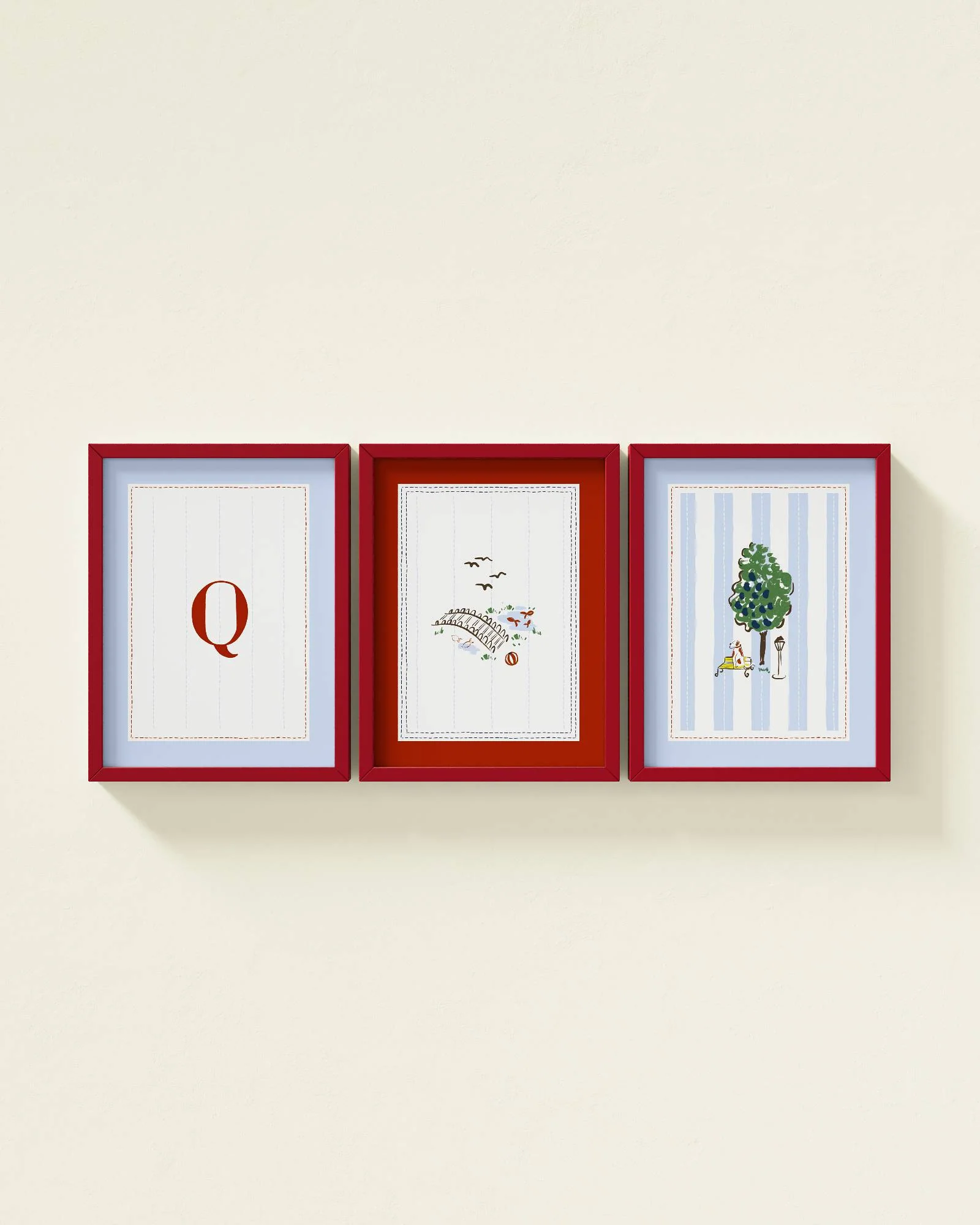 Parisian Park Personalized Wall Art Set - Image 20