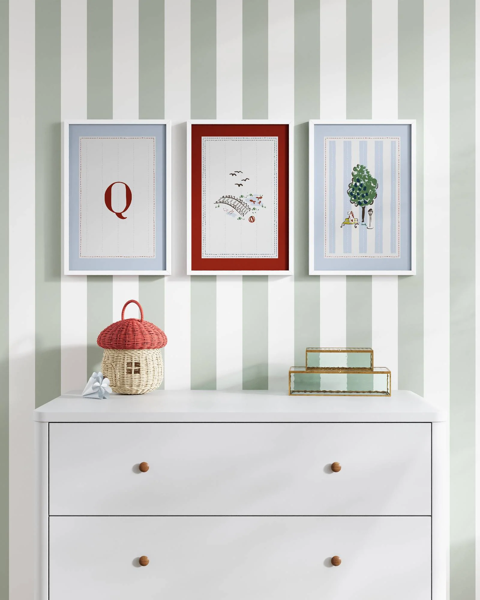 Parisian Park Personalized Wall Art Set - Image 5