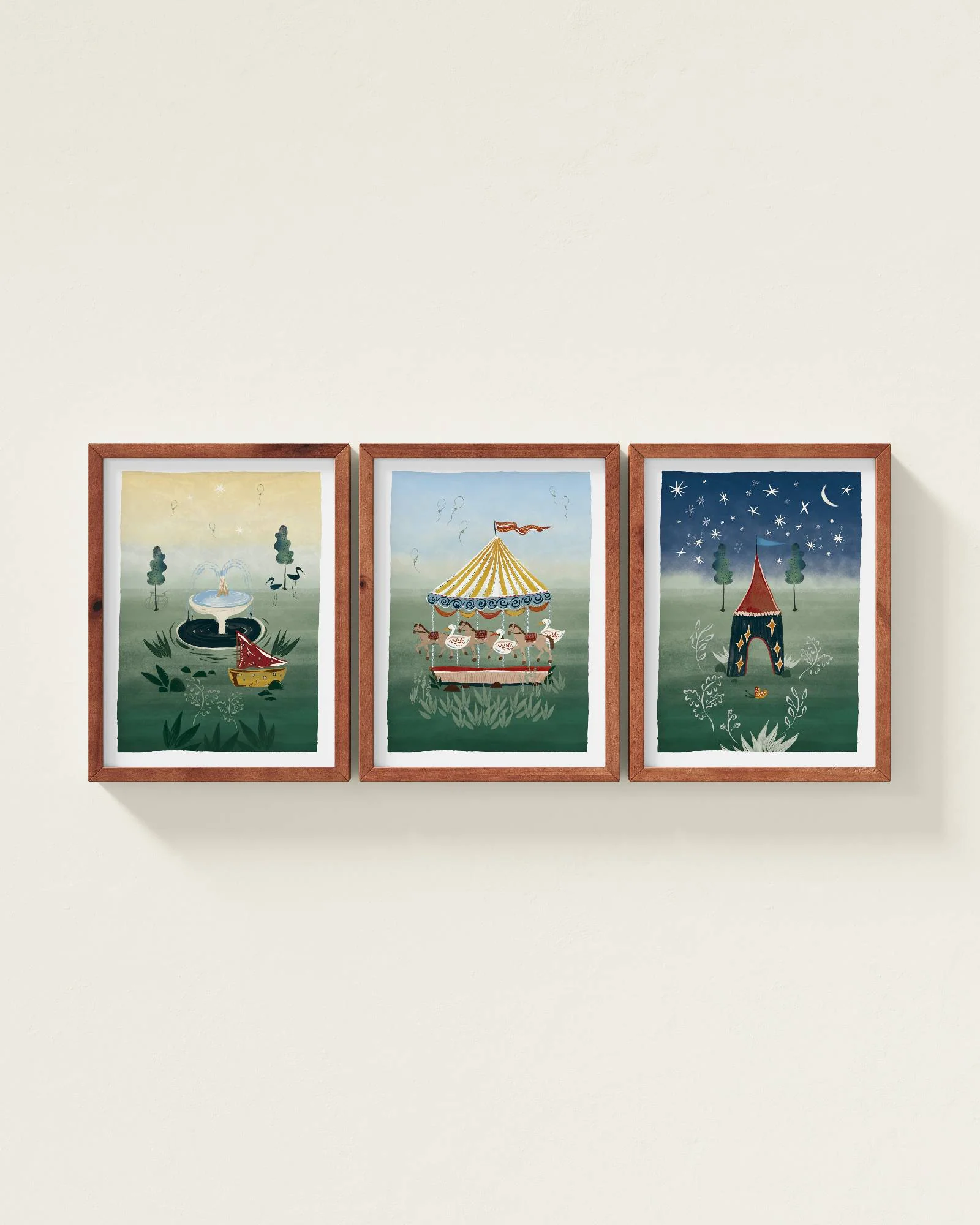 Parisian Park Wall Art Set - Image 20