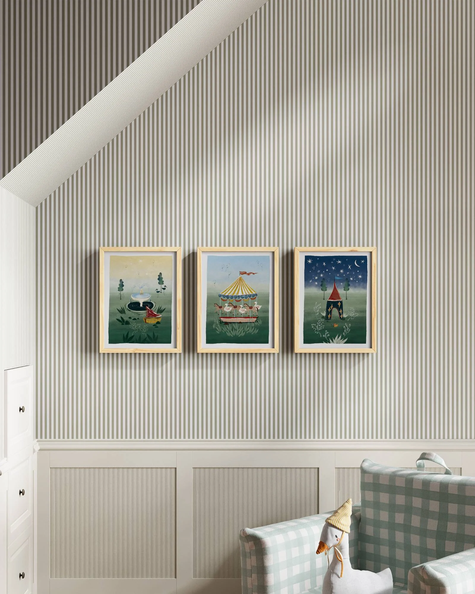 Parisian Park Wall Art Set - Image 3
