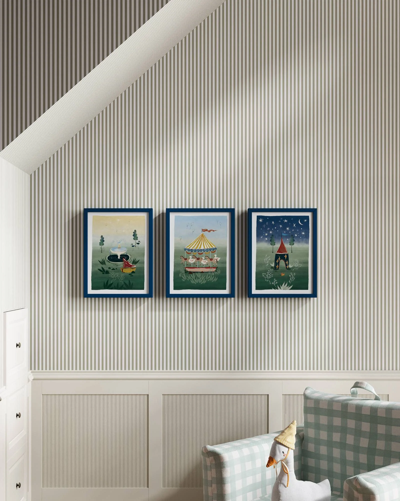 Parisian Park Wall Art Set - Image 7