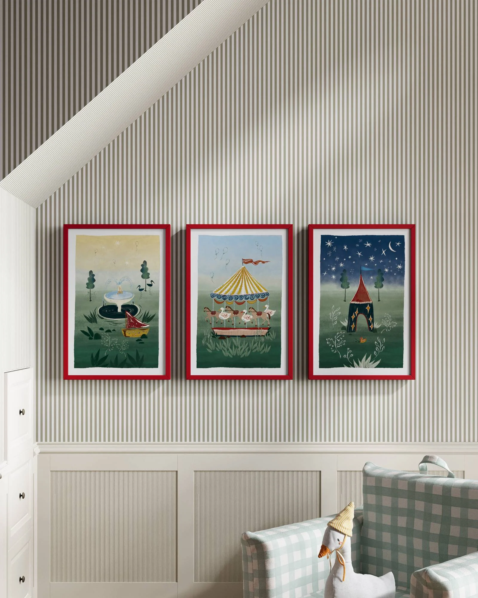 Parisian Park Wall Art Set - Image 9