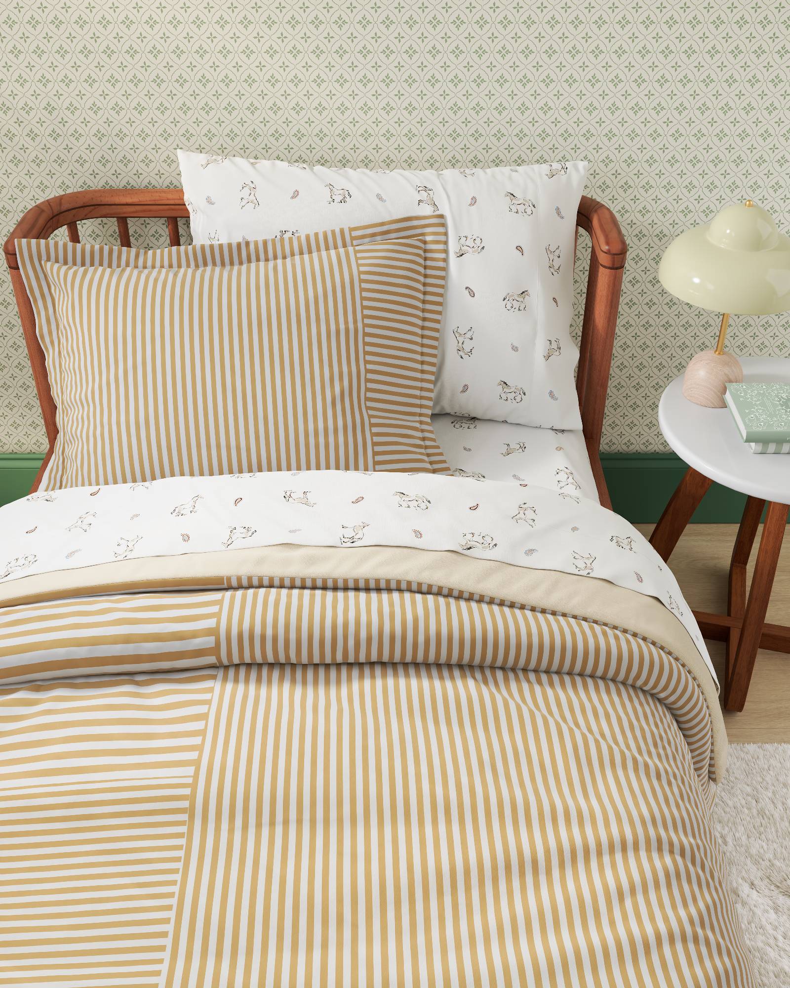 Patchwork Twin Duvet Cover Set - Image 11