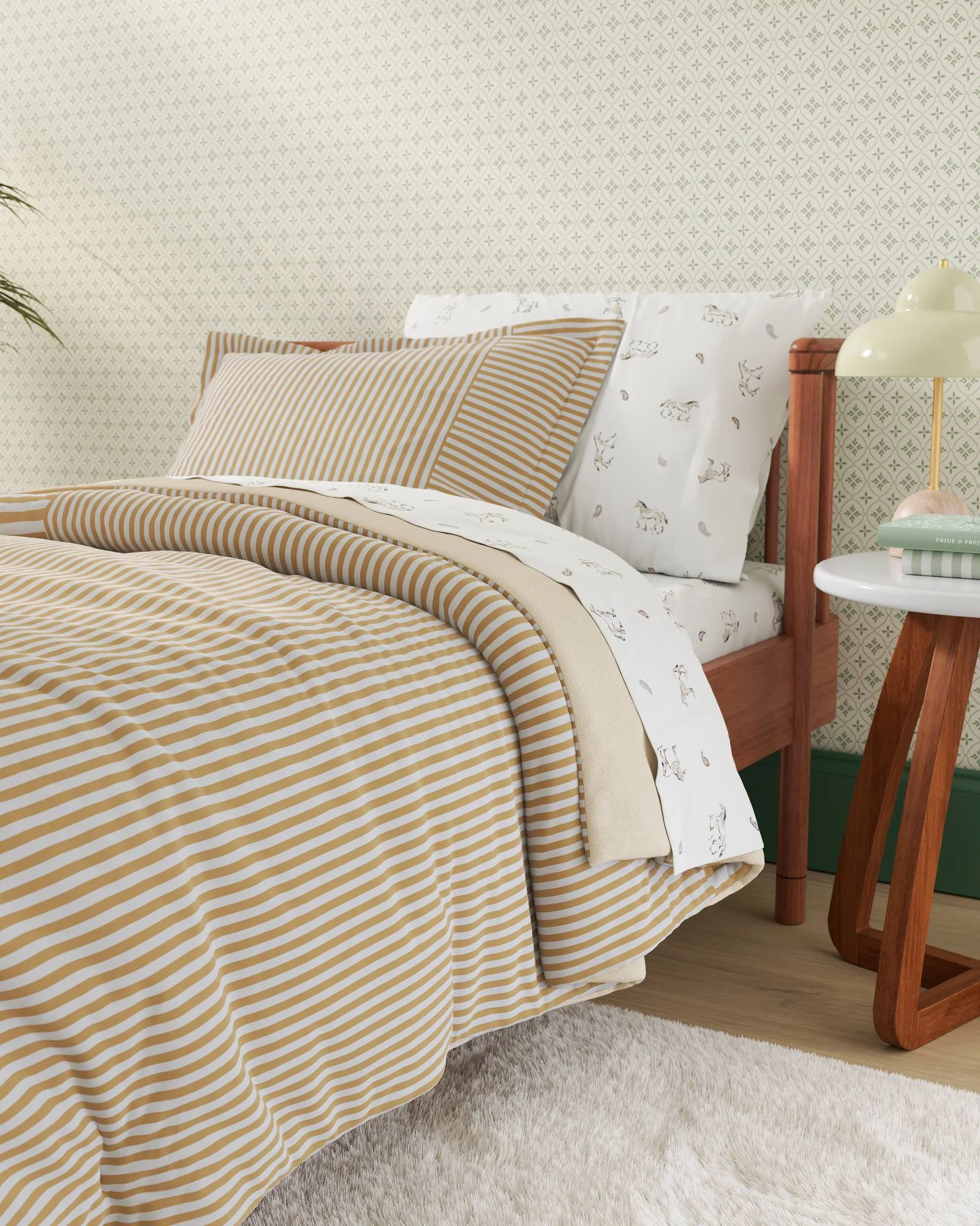 Patchwork Twin Duvet Cover Set - Image 12