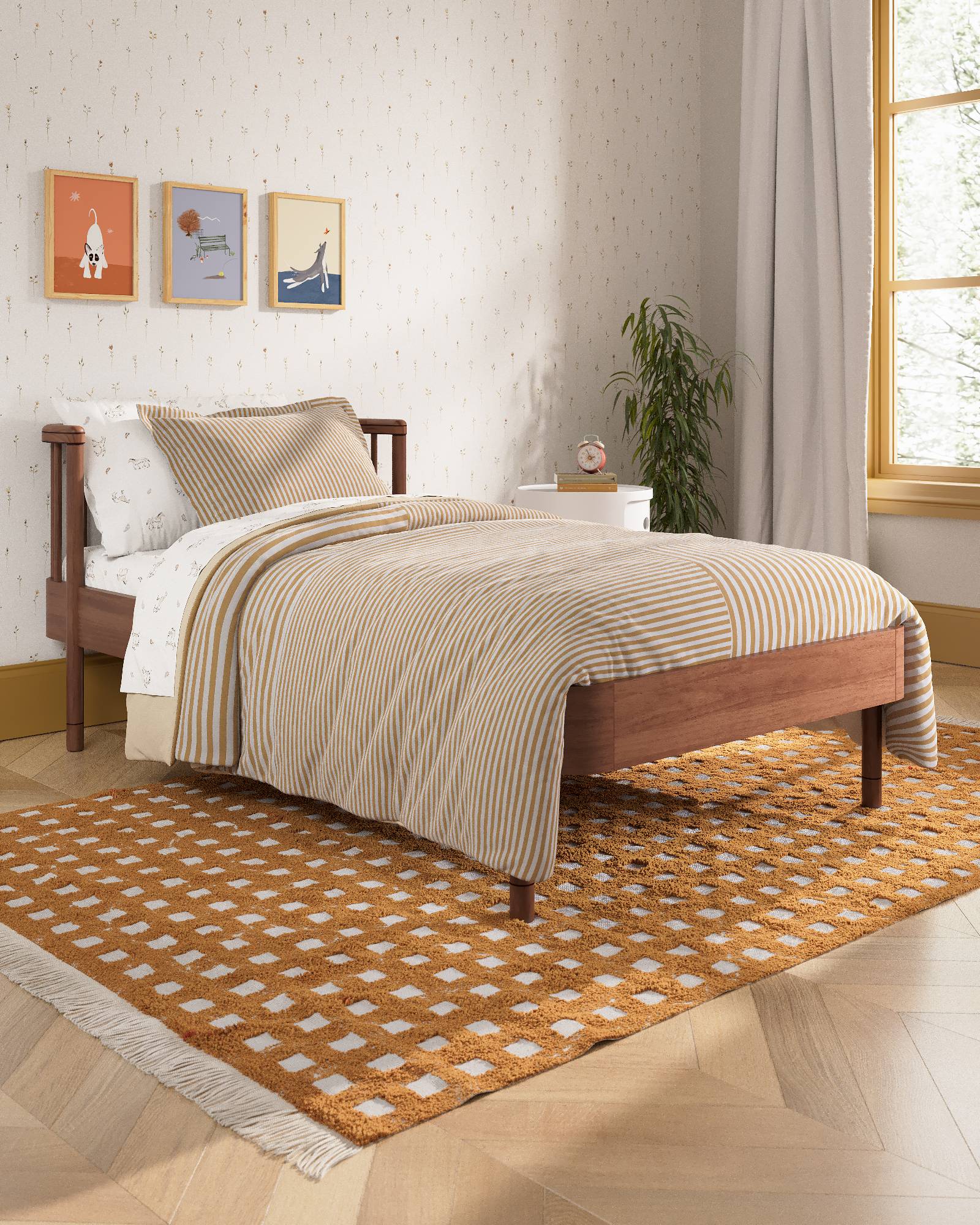 Patchwork Twin Duvet Cover Set - Image 13