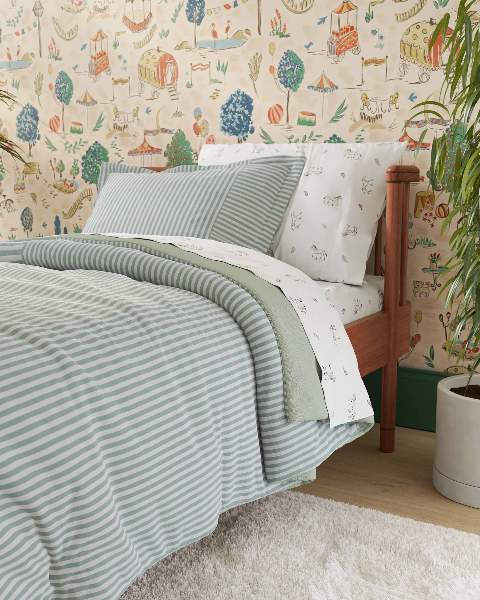 Patchwork Twin Duvet Cover Set - Image 16