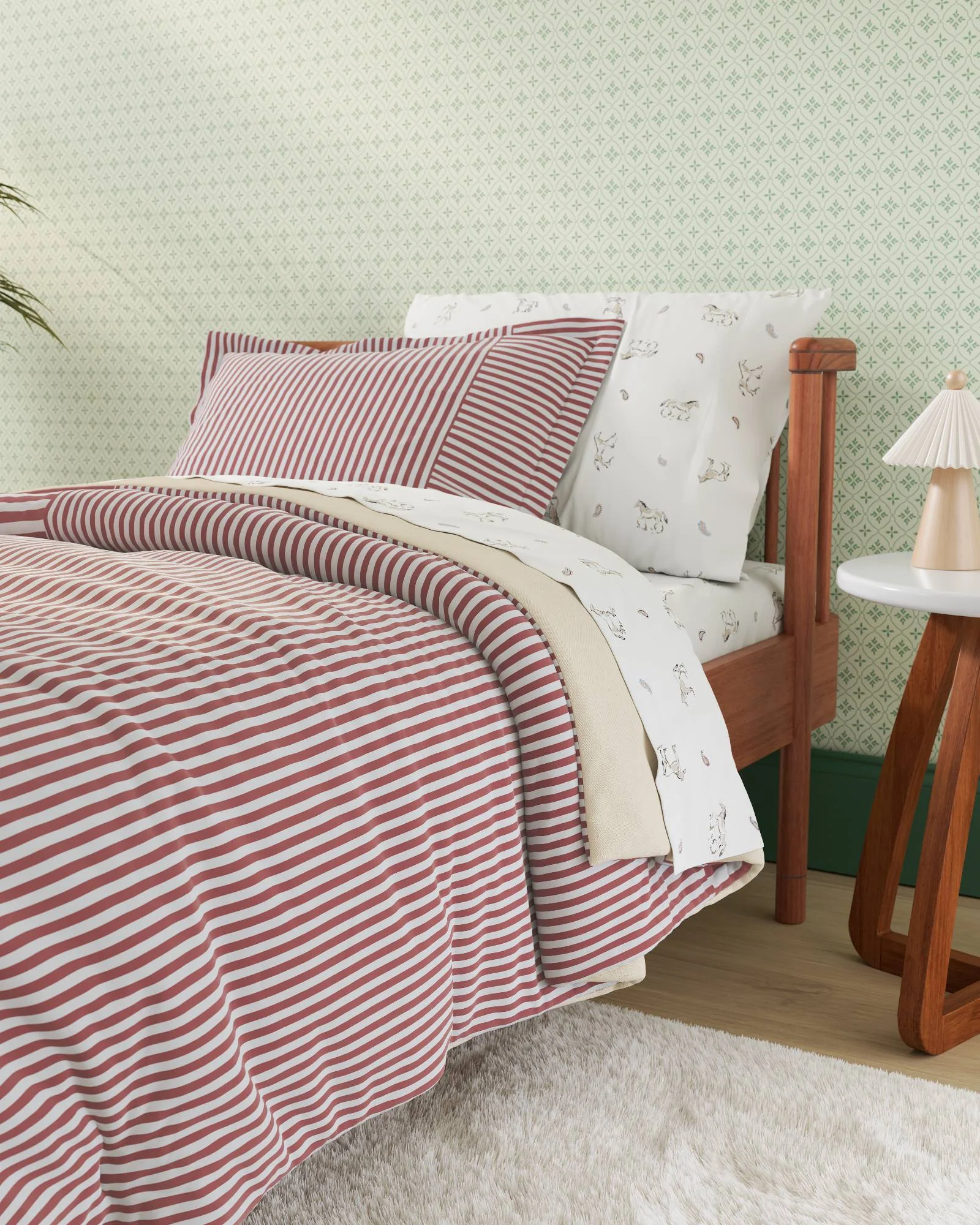 Patchwork Twin Duvet Cover Set - Image 4
