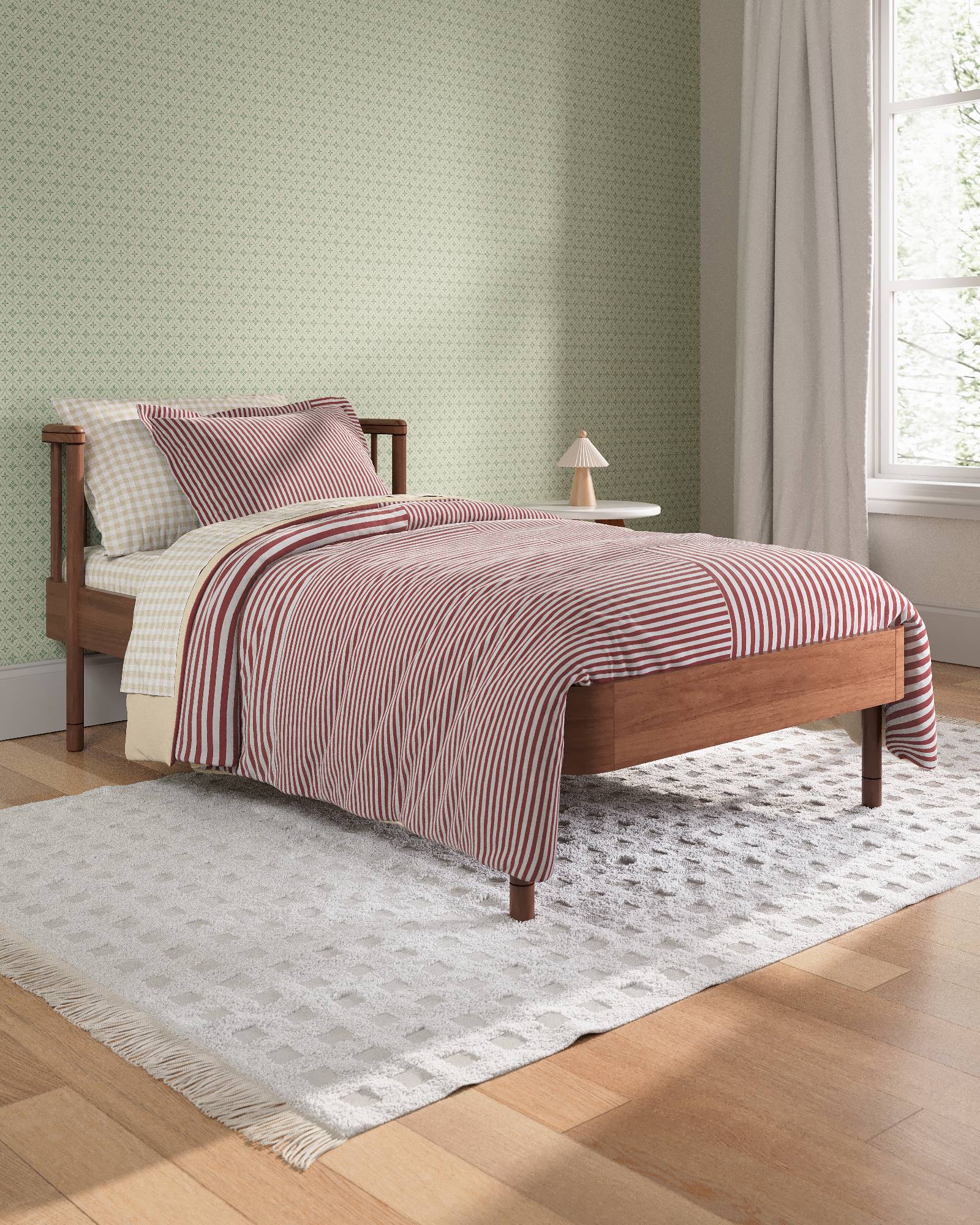 Patchwork Twin Duvet Cover Set - Image 5