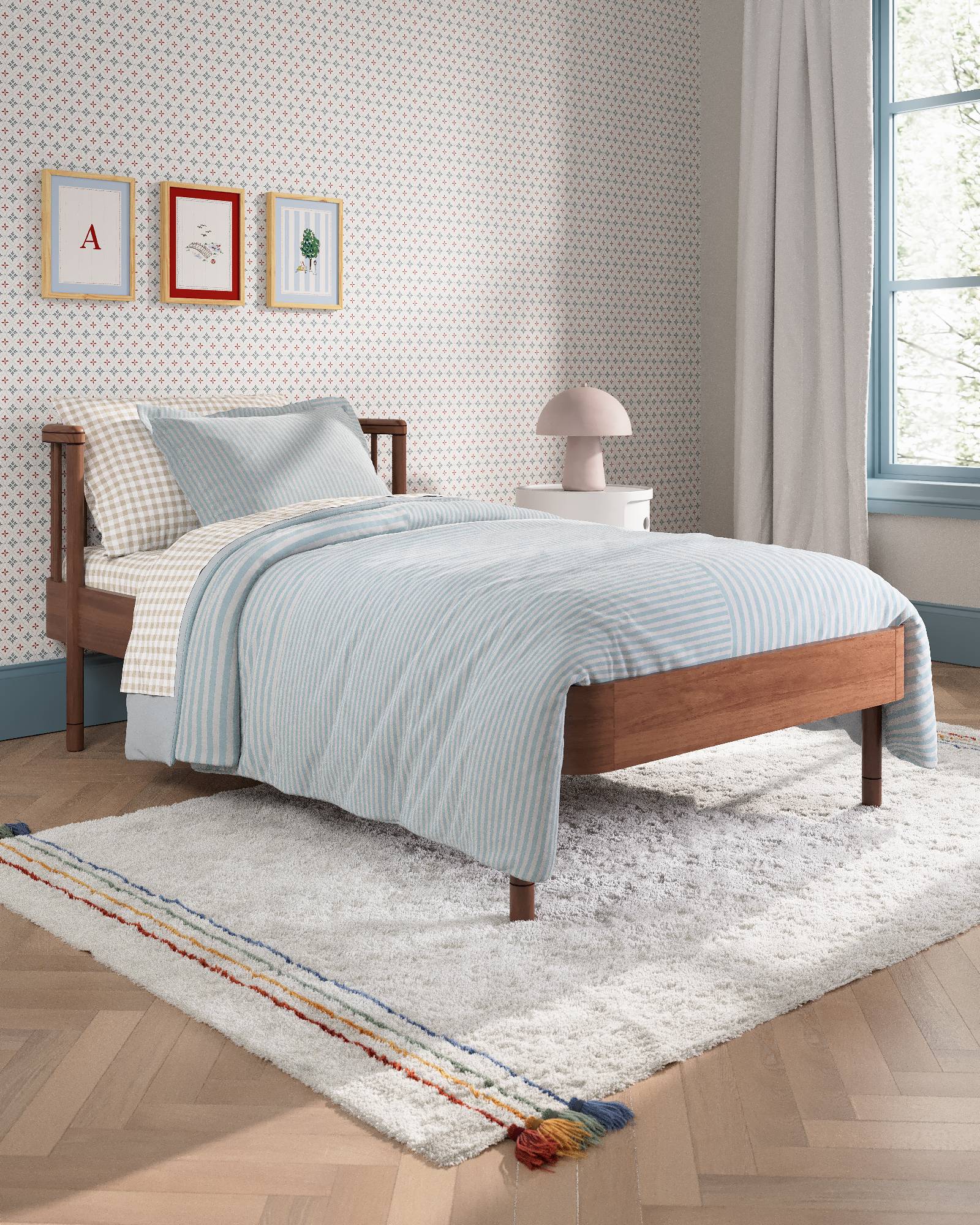 Patchwork Twin Duvet Cover Set - Image 9