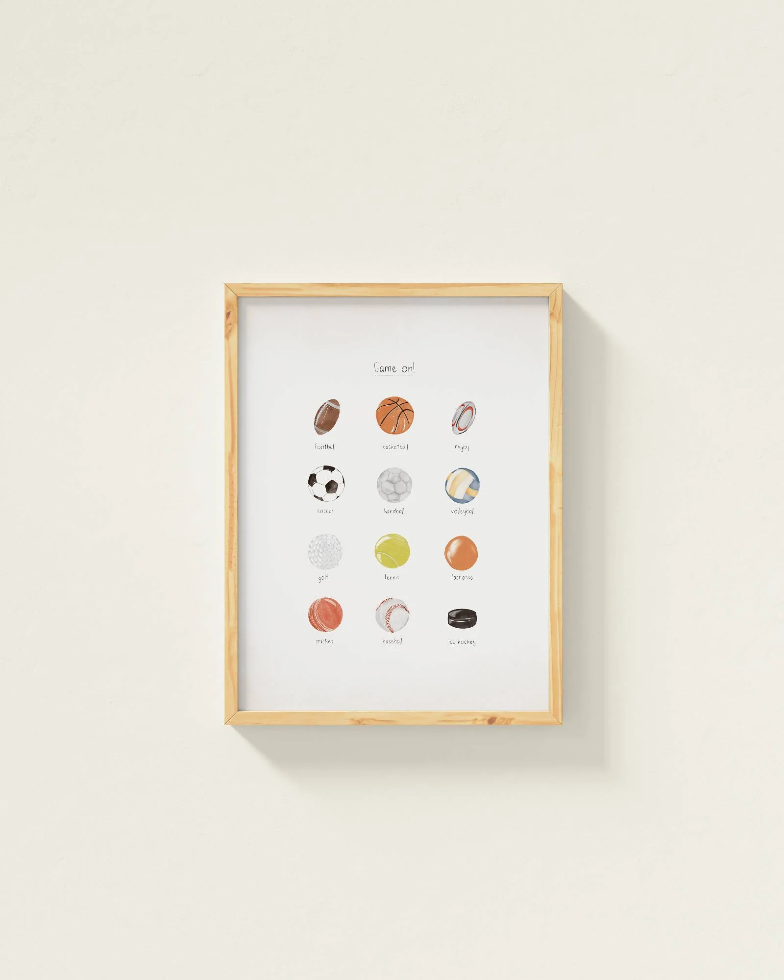 Play Ball Framed Wall Art - Image 4