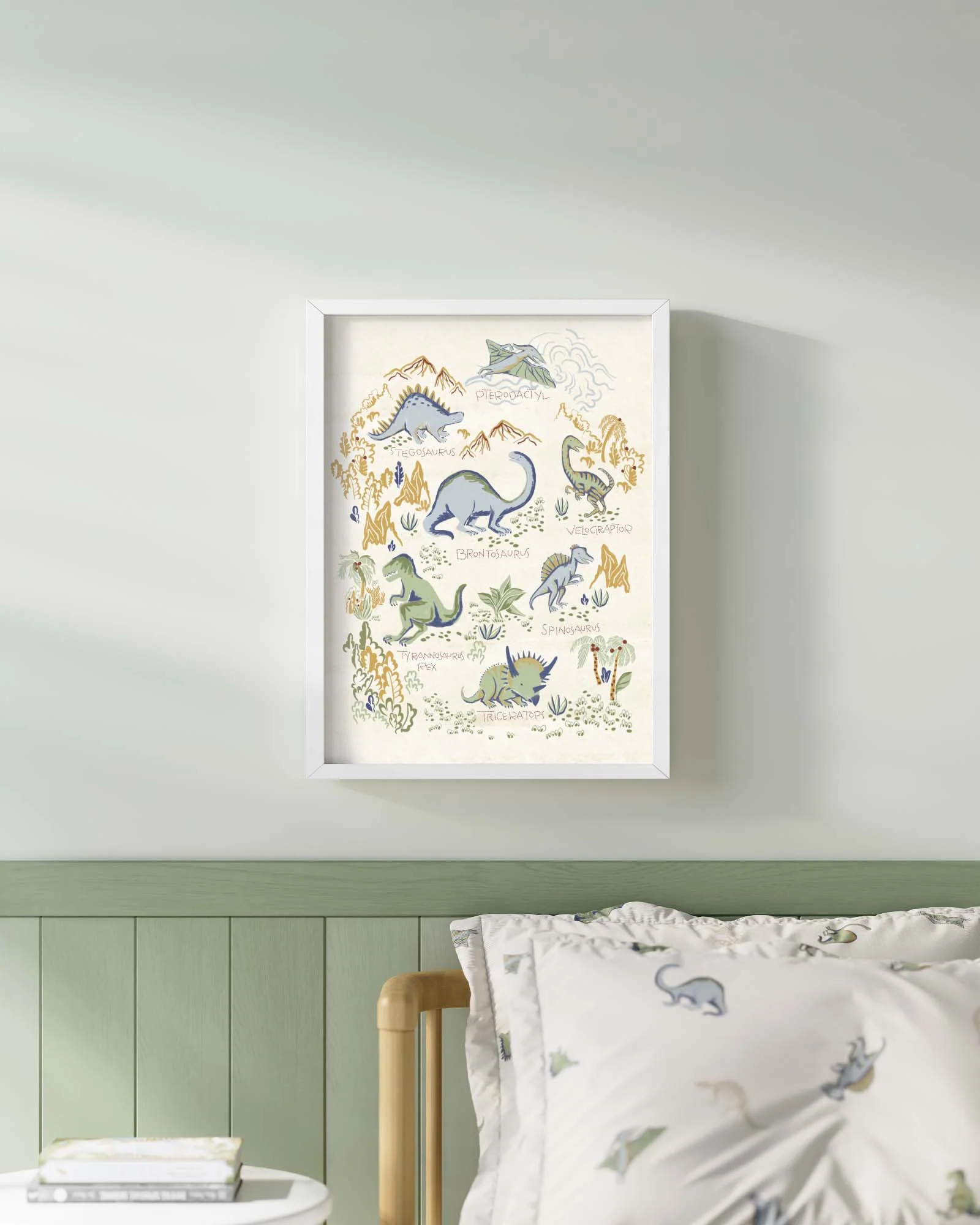 Prehistoric Party Framed Wall Art - Image 3