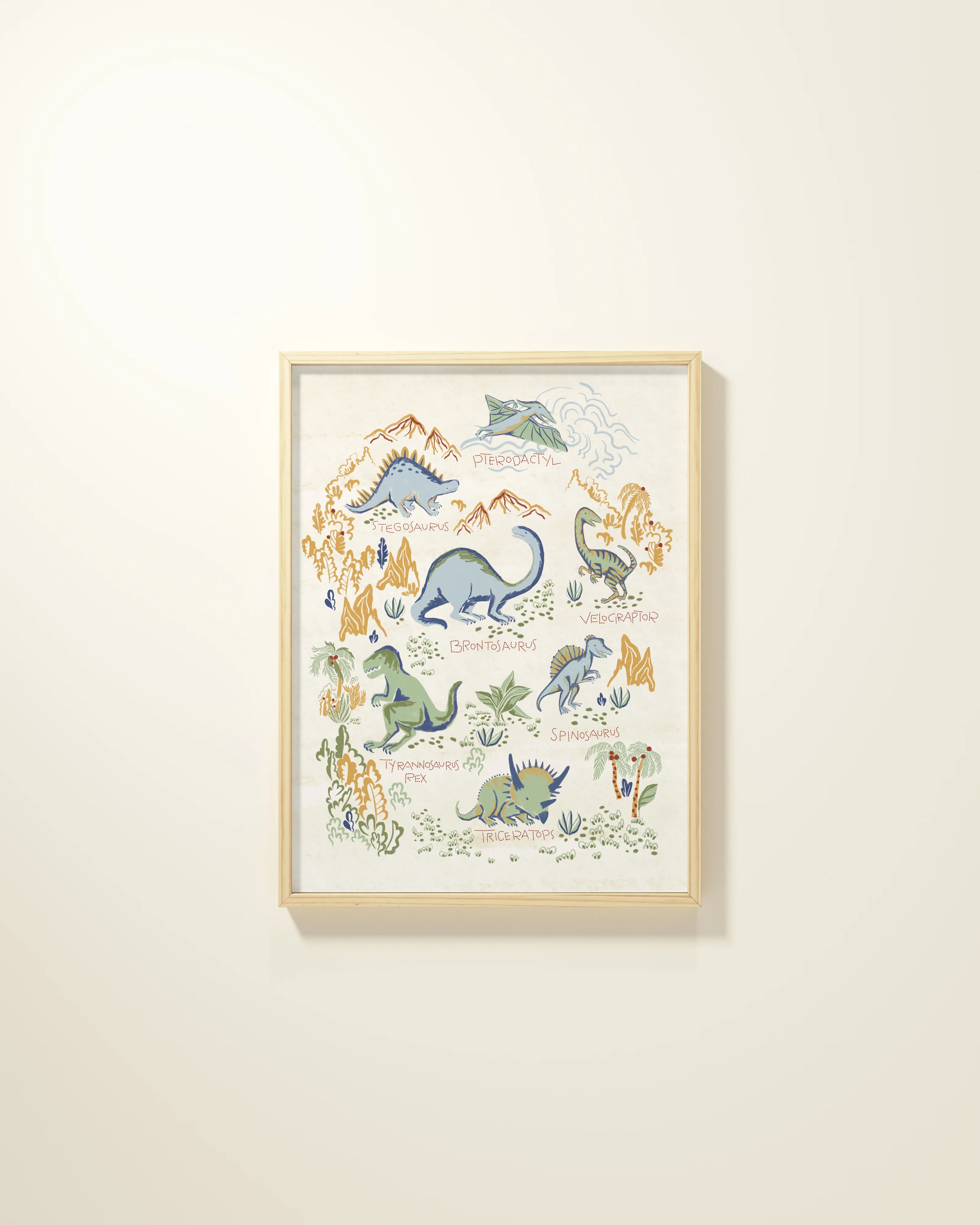 Prehistoric Party Framed Wall Art - Image 4