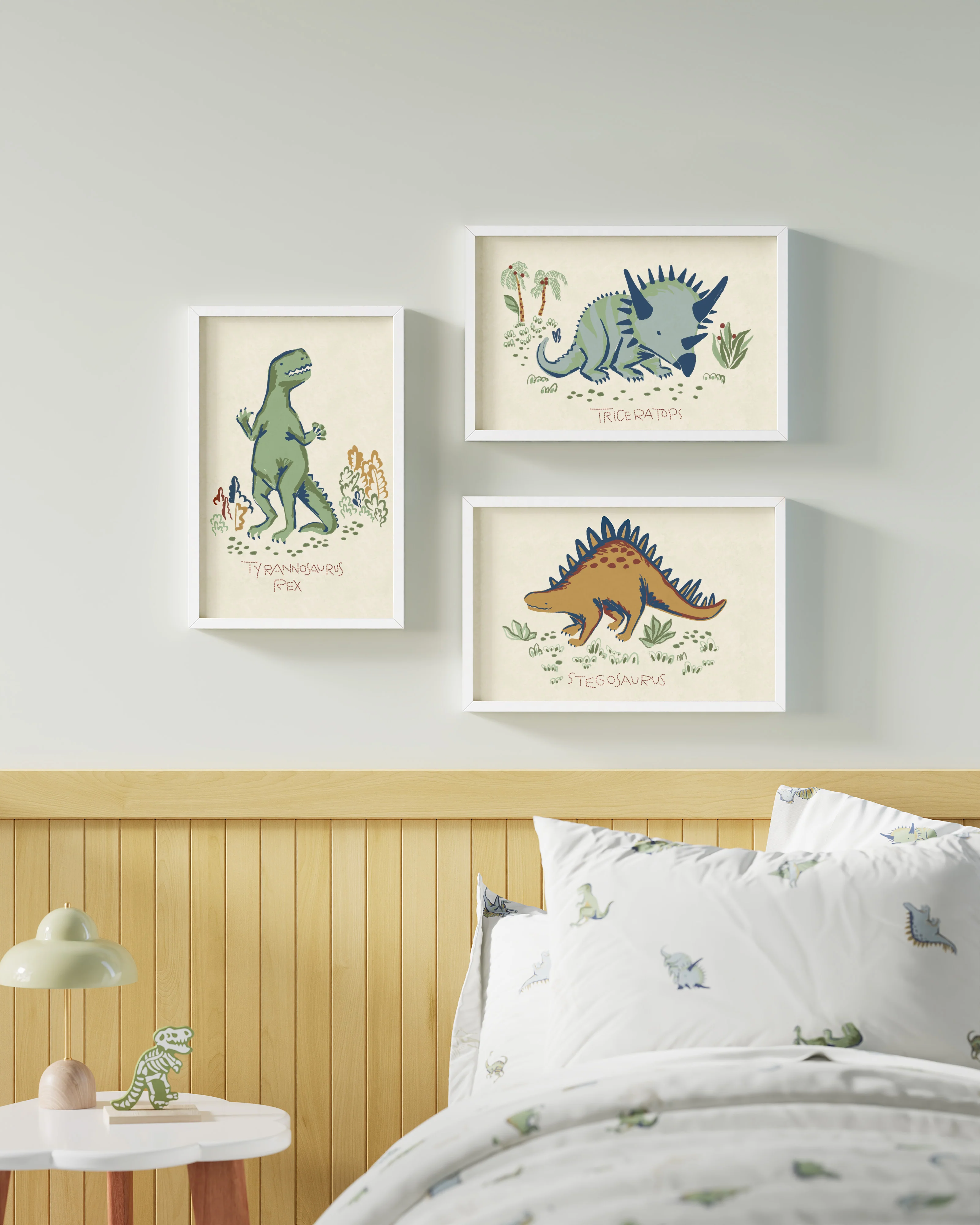 Prehistoric Party Framed Wall Art Set