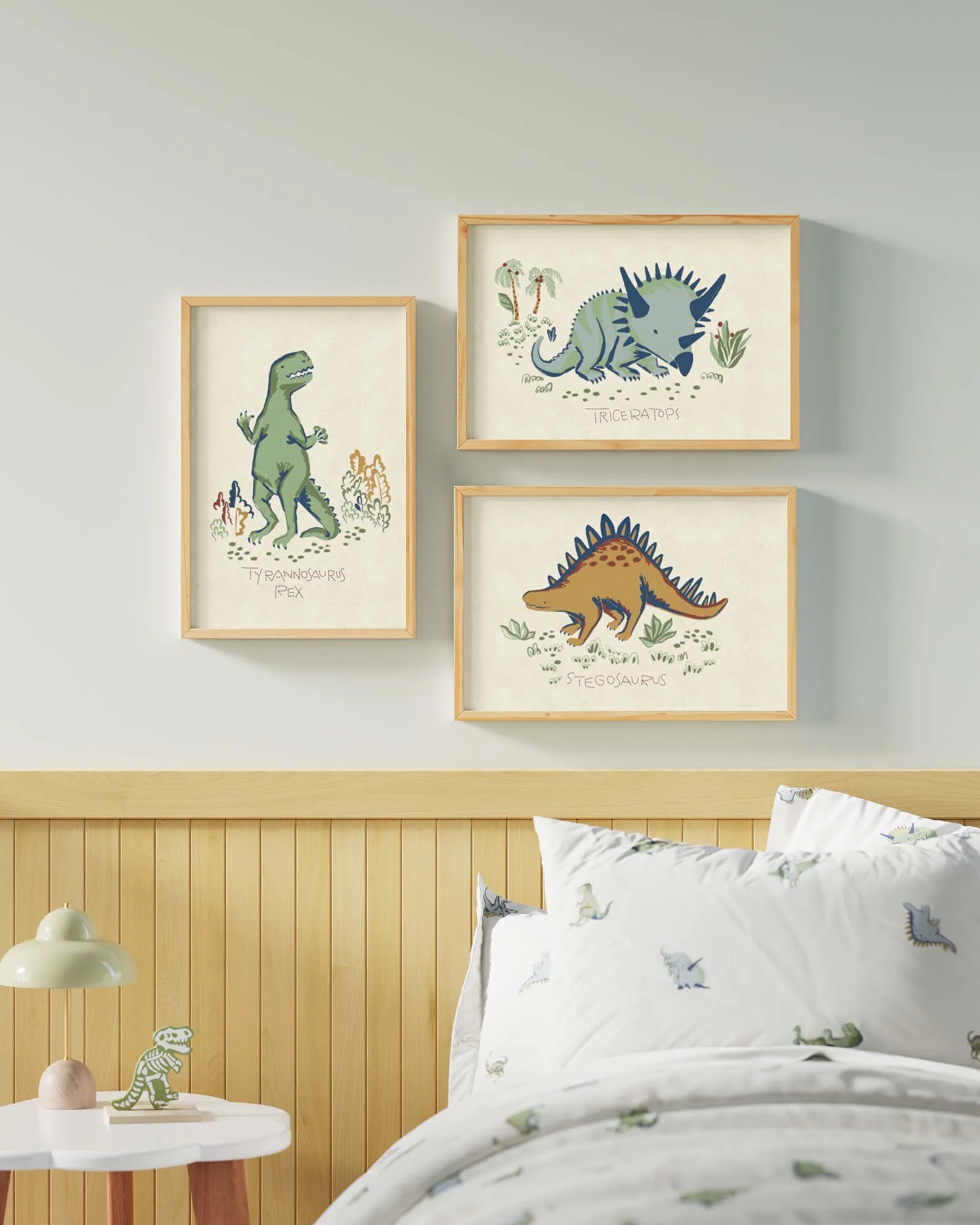 Prehistoric Party Framed Wall Art Set - Image 2