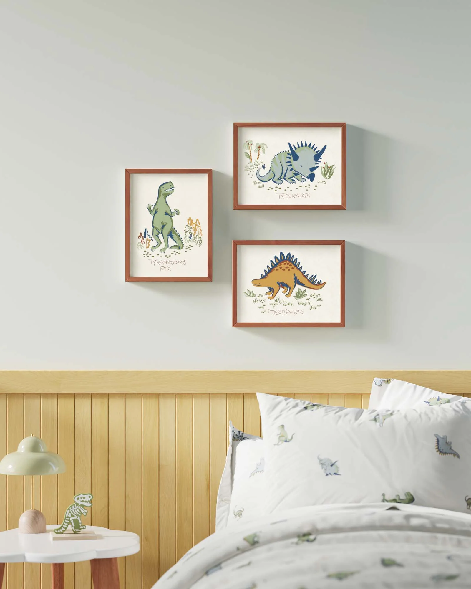 Prehistoric Party Framed Wall Art Set - Image 4