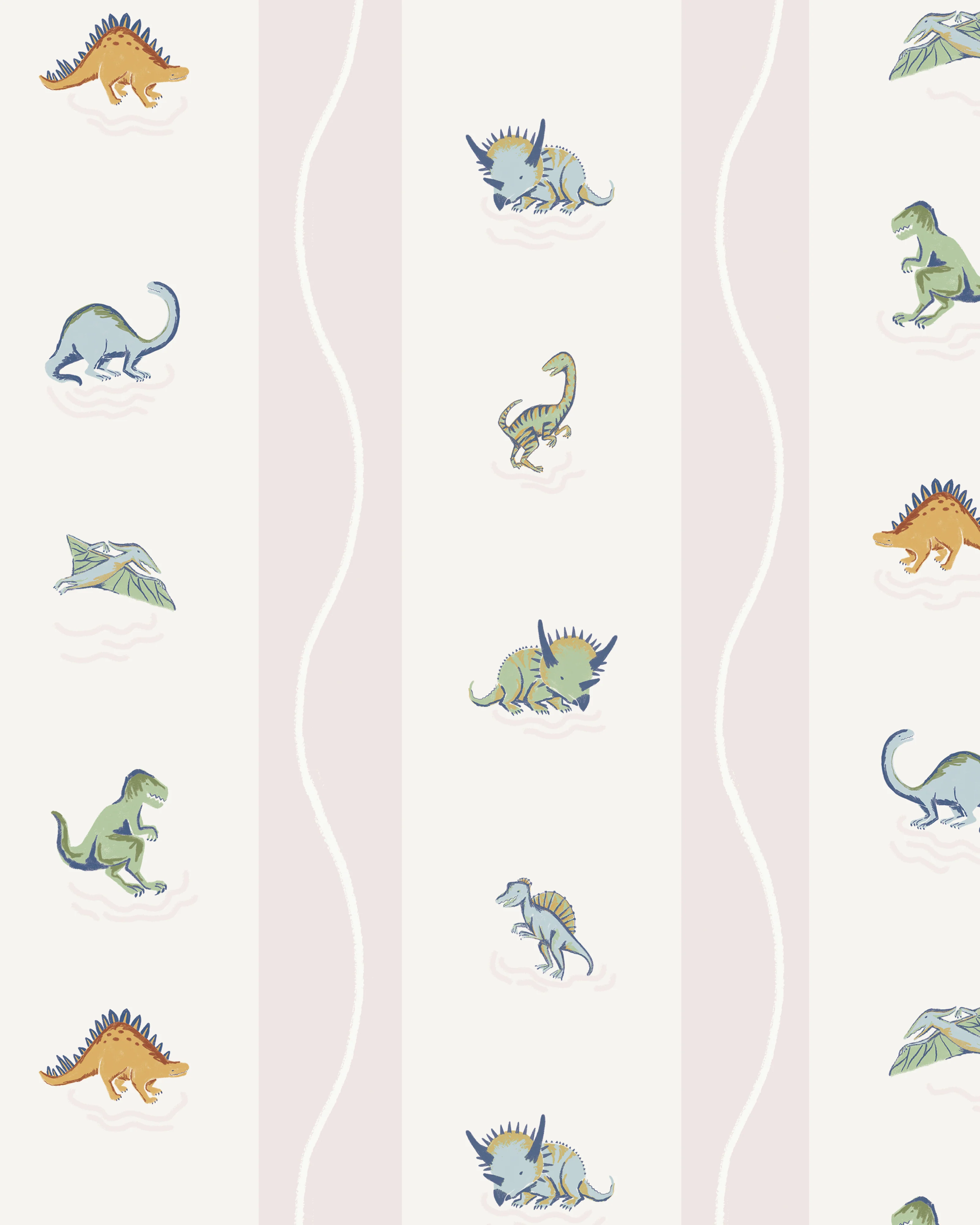 Prehistoric Party Wallpaper Sample - Image 2