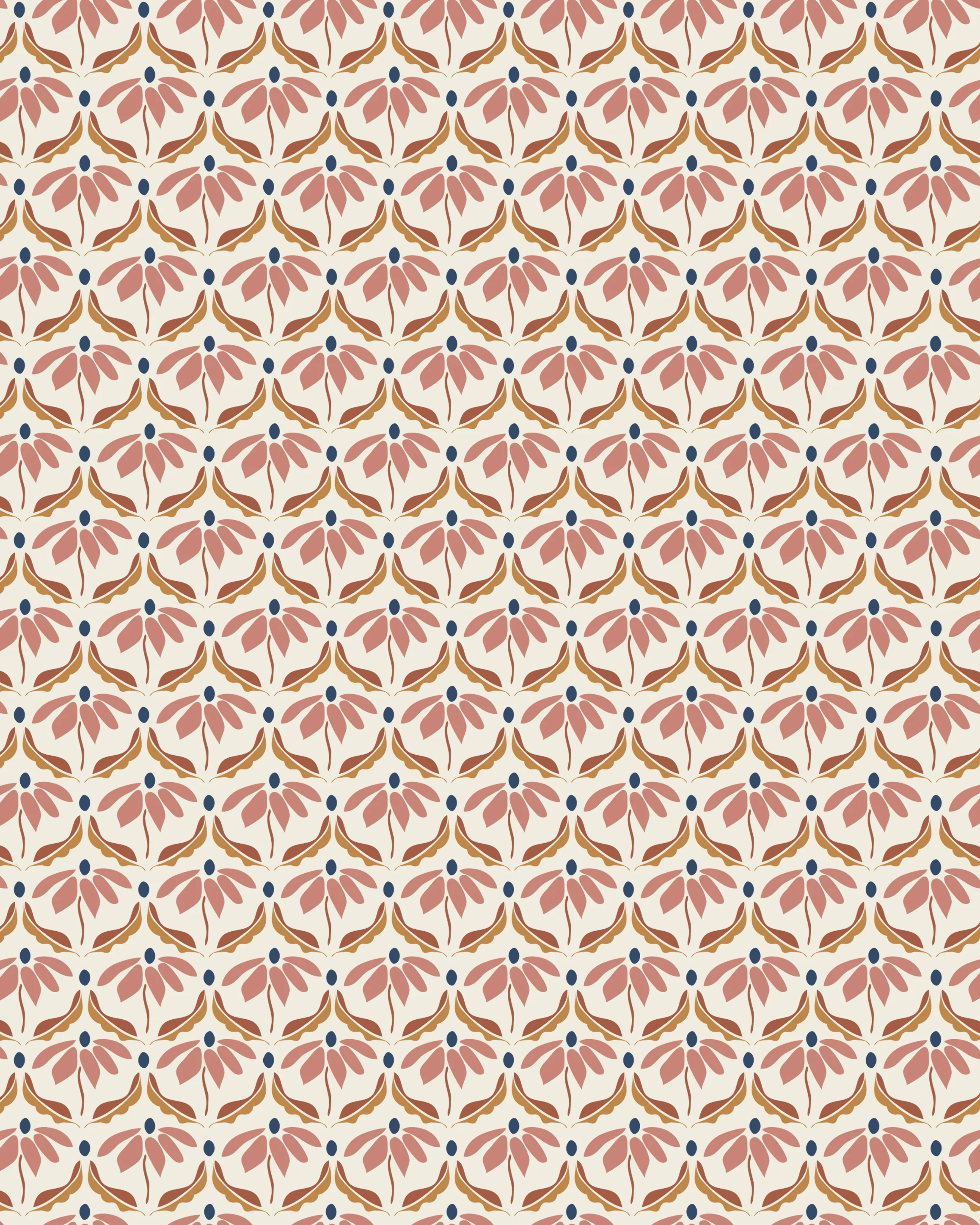 Pretty Petals Wallpaper Sample - Image 2