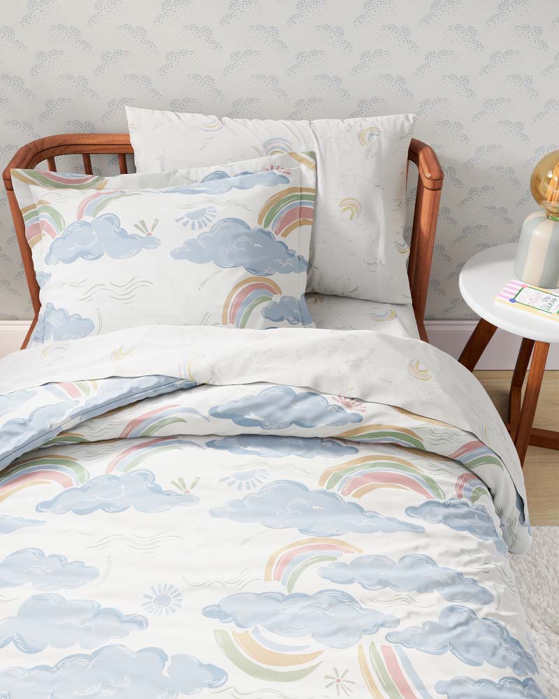 Rainbow Twin Duvet Cover Set - Image 3
