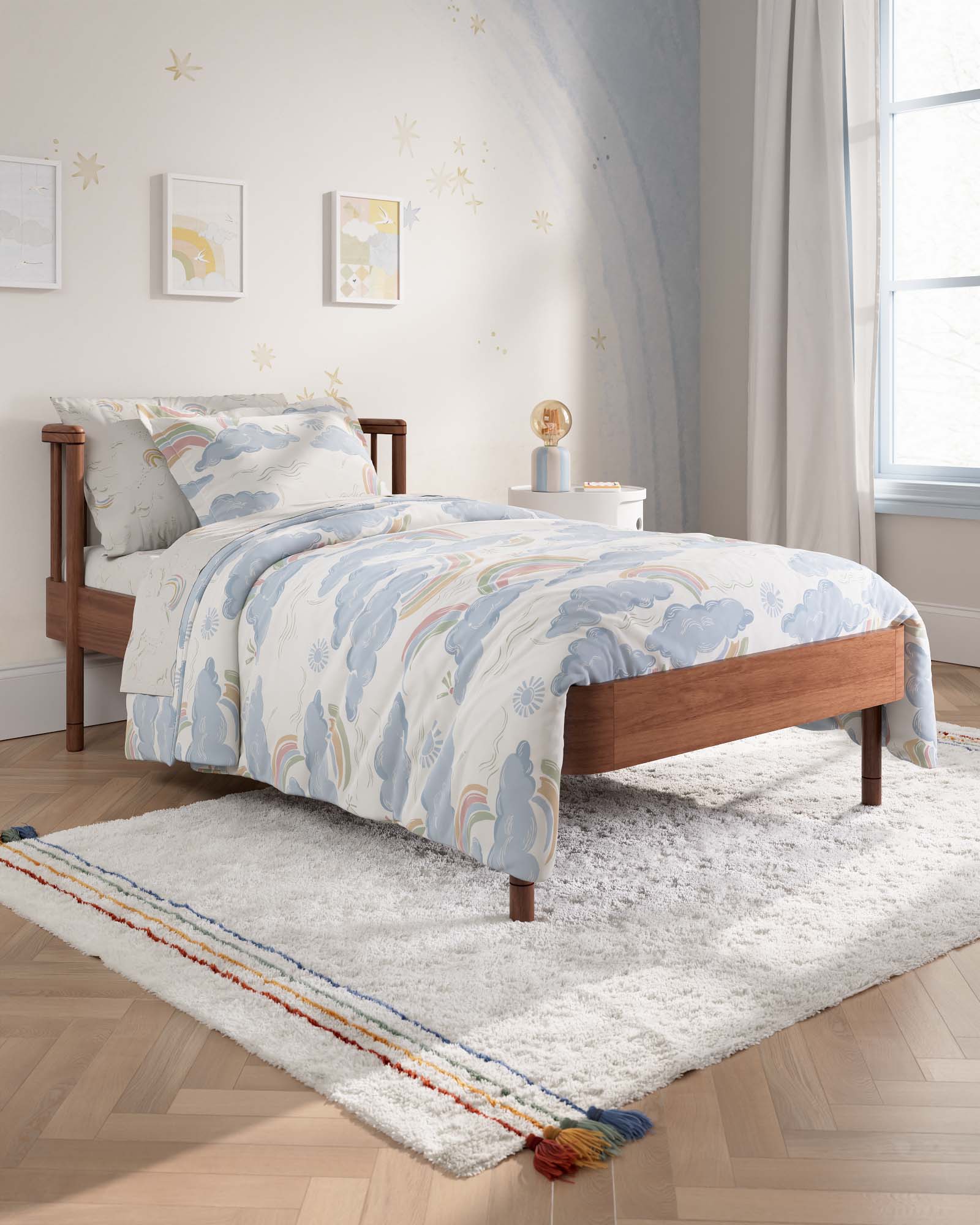 Rainbow Twin Duvet Cover Set - Image 4
