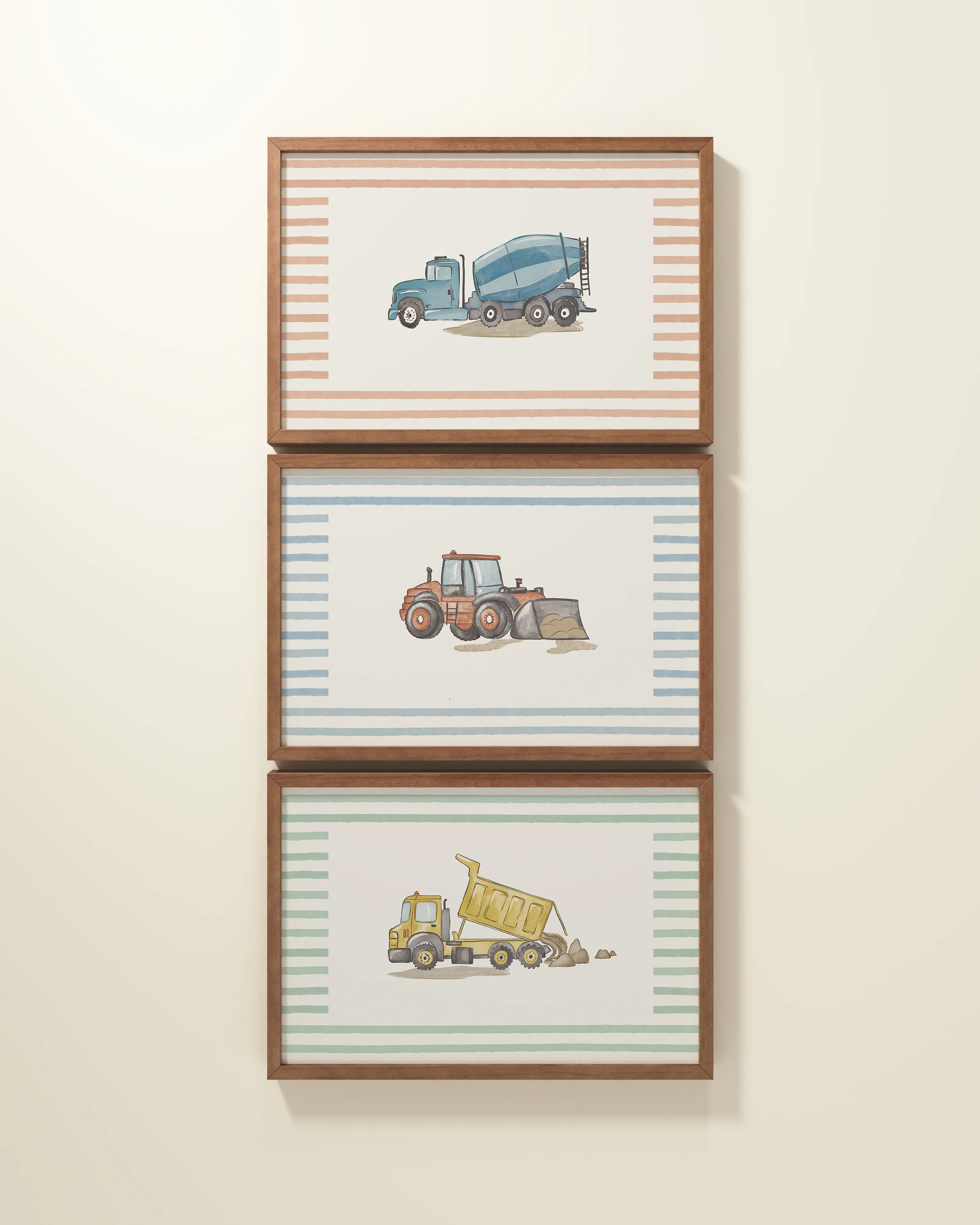 Road Work Framed Wall Art Set - Image 7