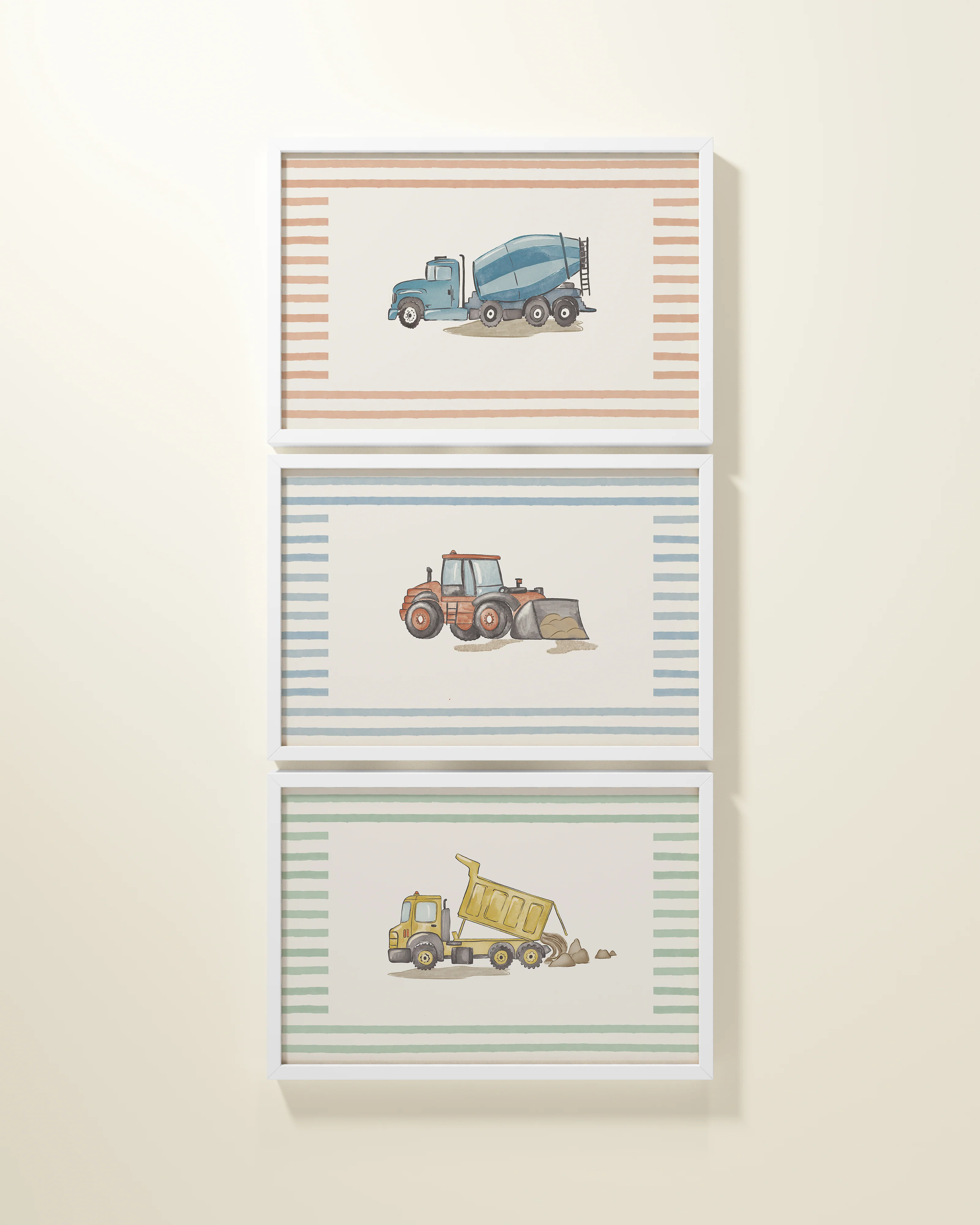 Road Work Framed Wall Art Set - Image 8