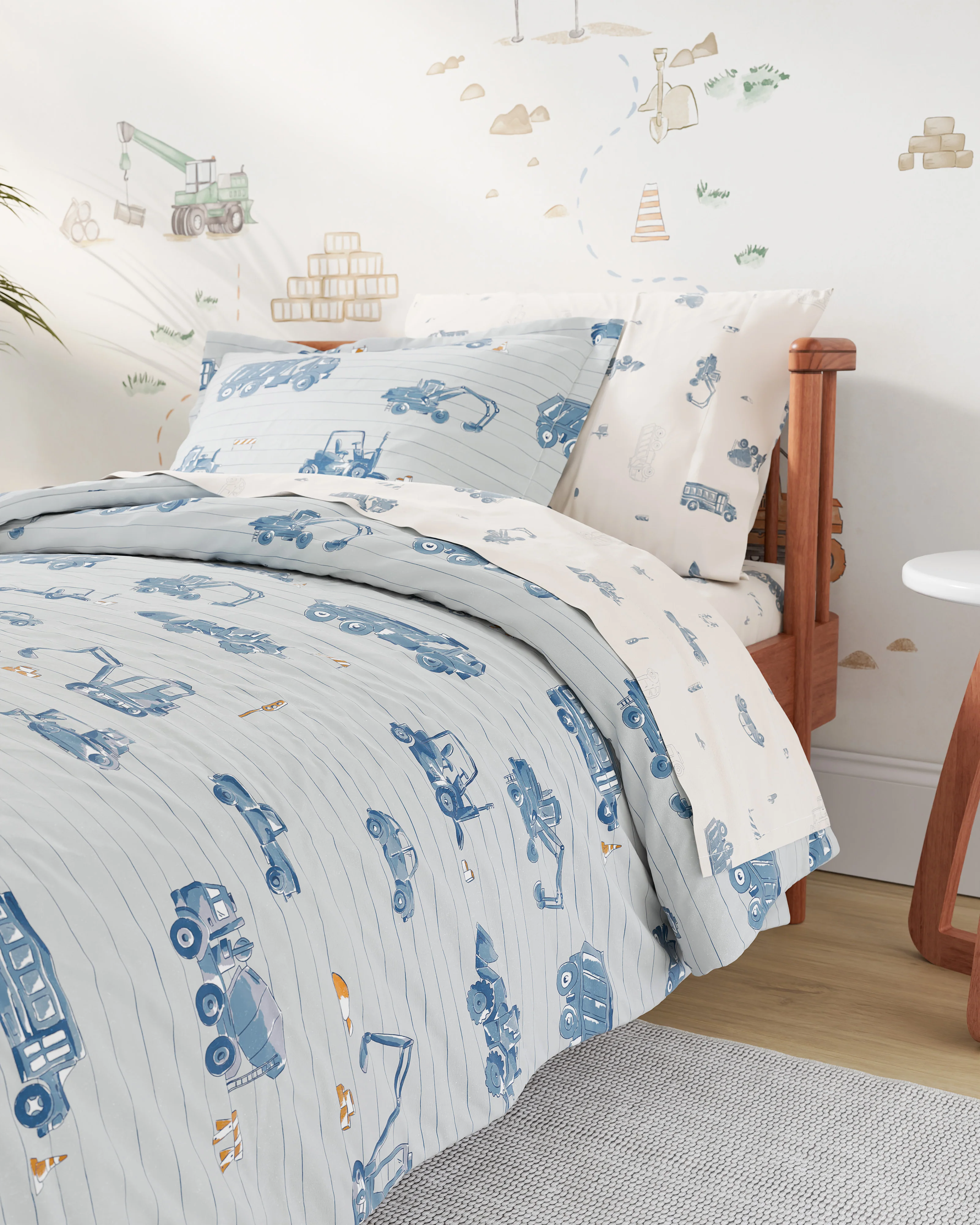 Road Work Twin Duvet Cover Set - Image 3
