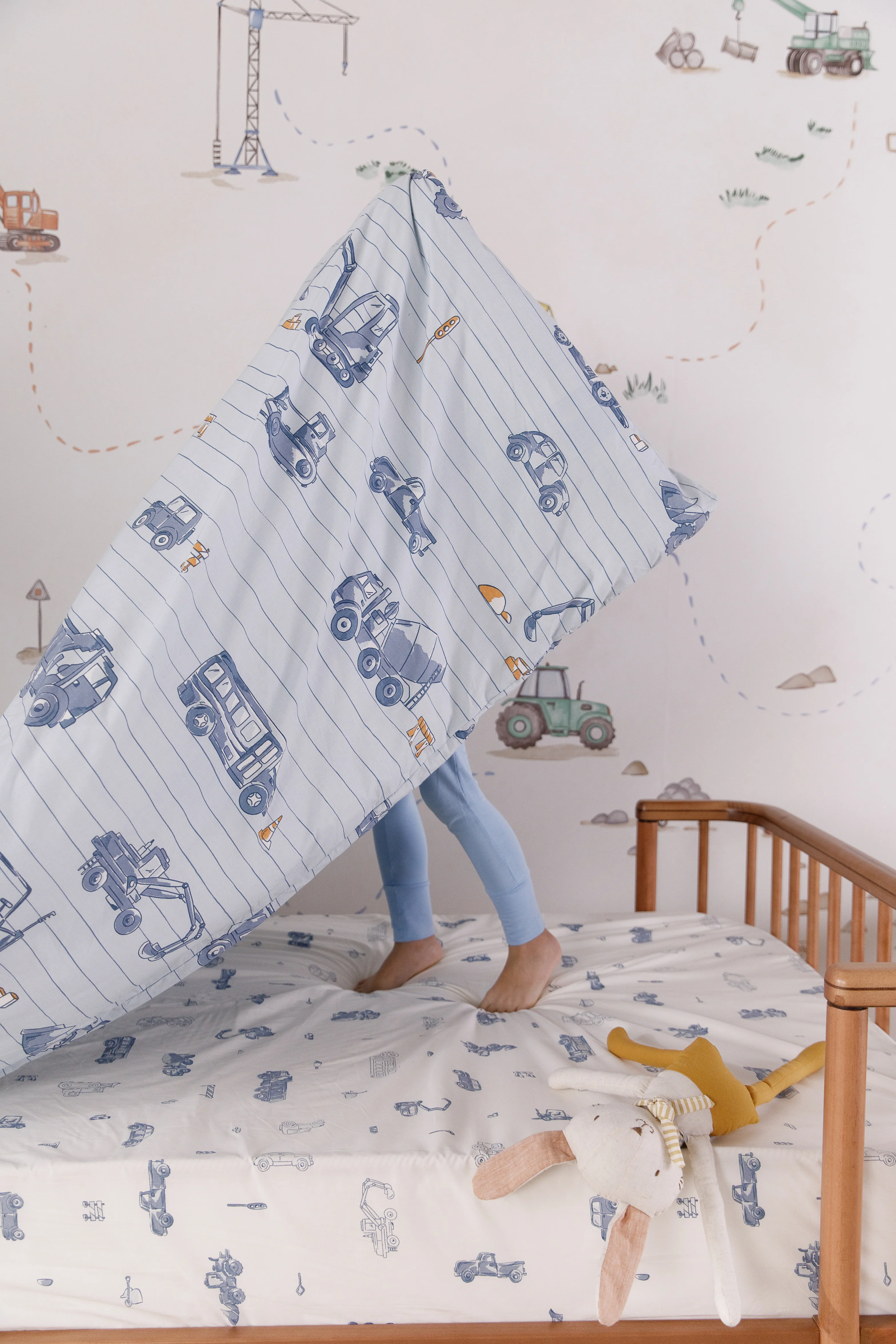 Road Work Twin Duvet Cover Set - Image 6