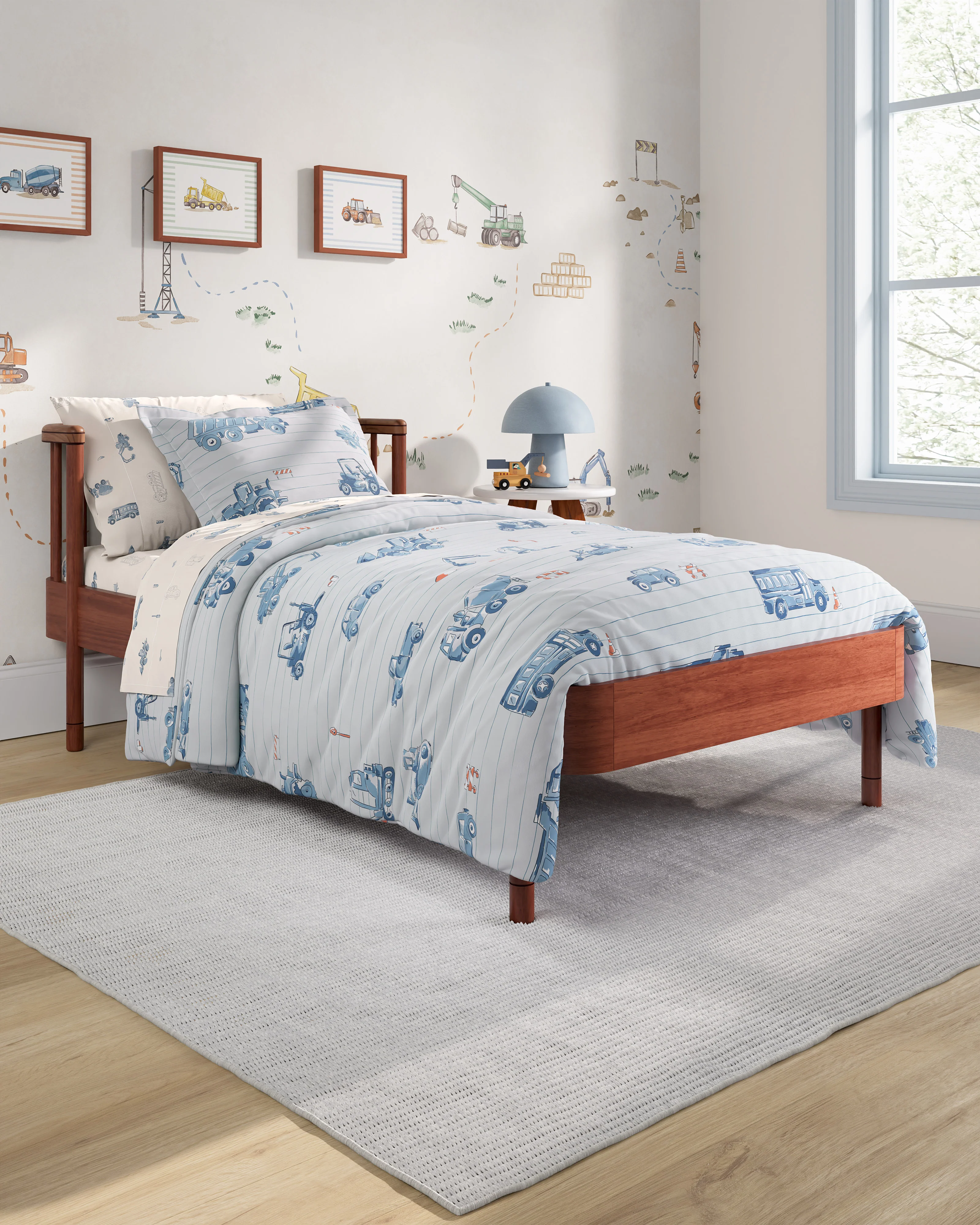 Road Work Twin Duvet Cover Set - Image 8