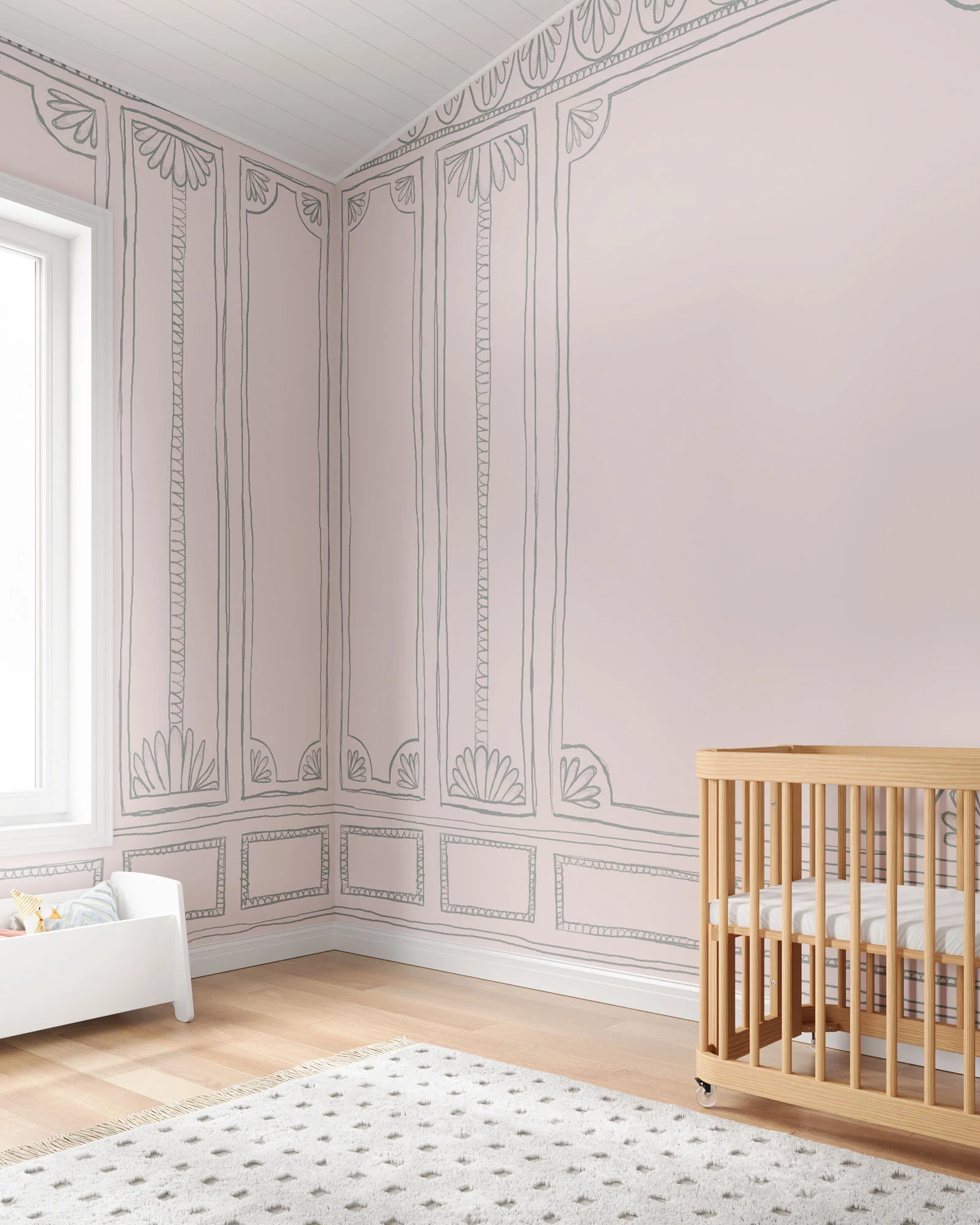 Rococo Wall Mural - Image 3