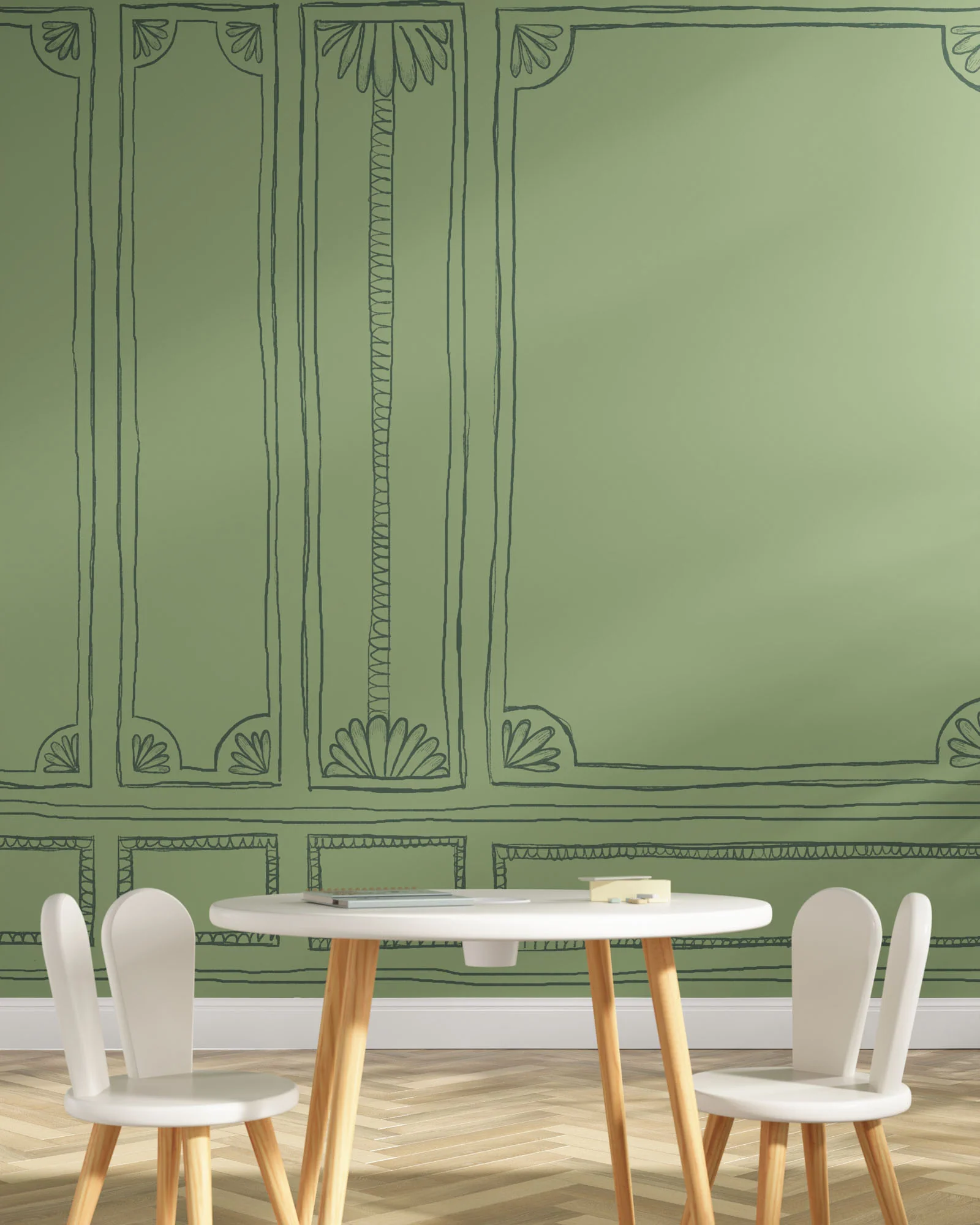 Rococo Wall Mural - Image 8