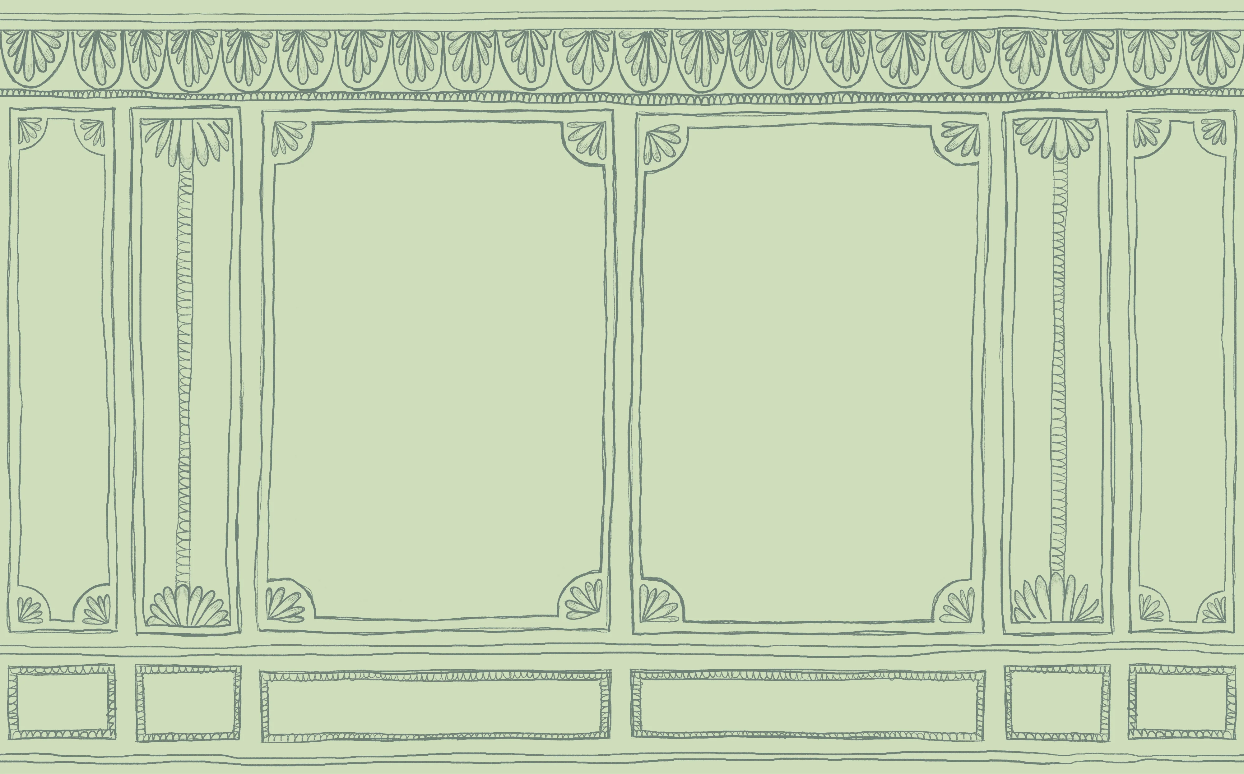 Rococo Wall Mural - Image 7