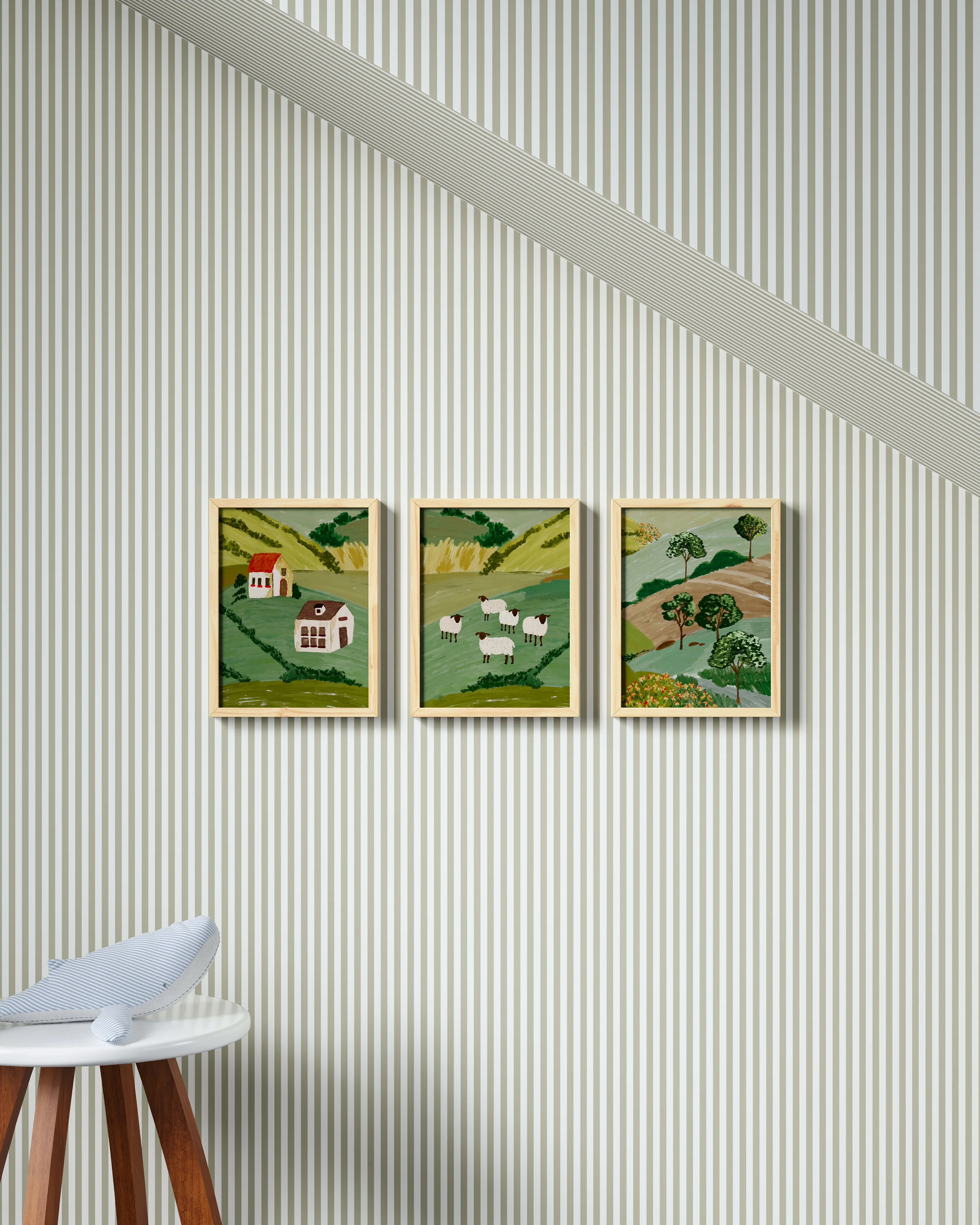 Rolling Hills Wall Art Set