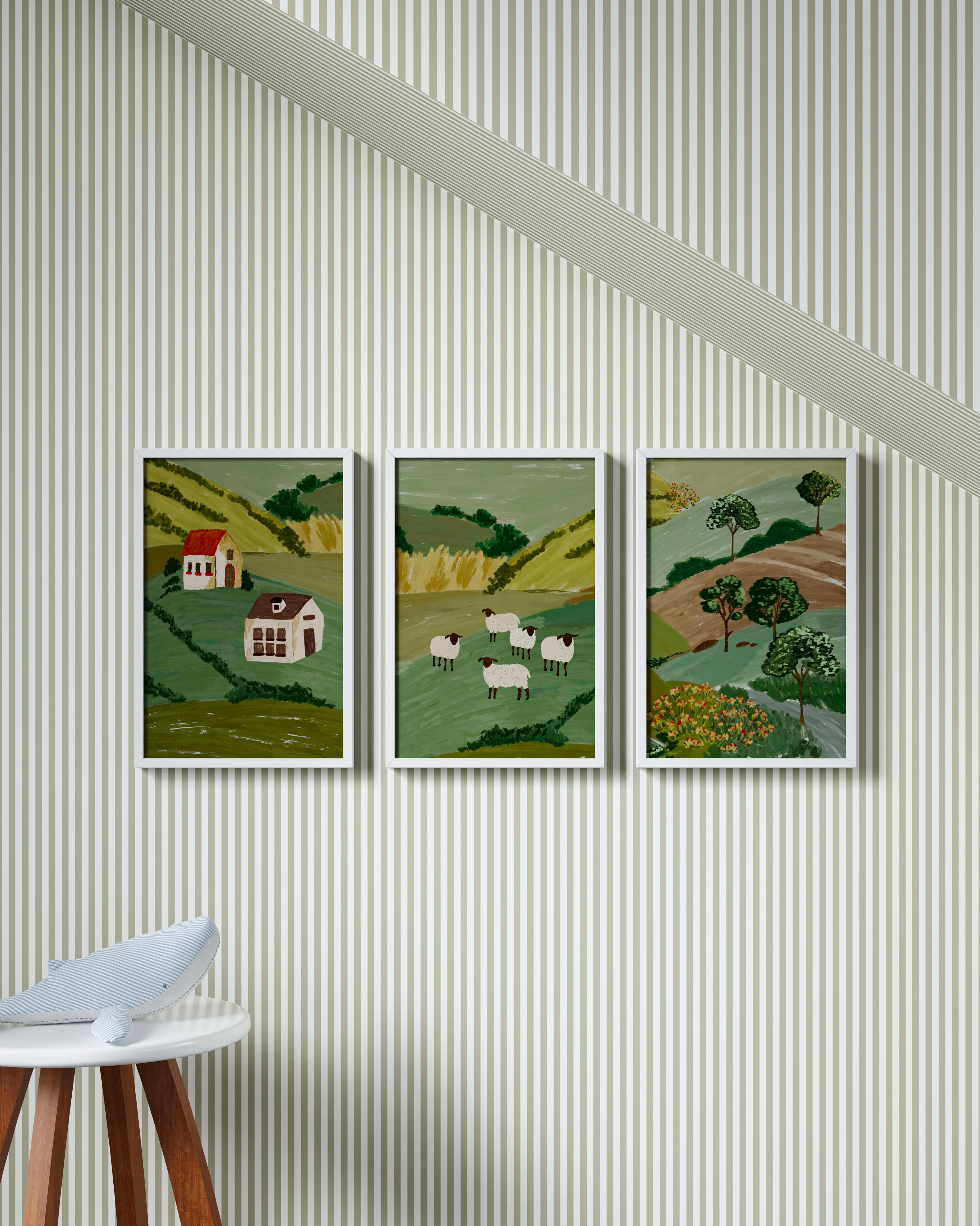 Rolling Hills Wall Art Set - Image 10
