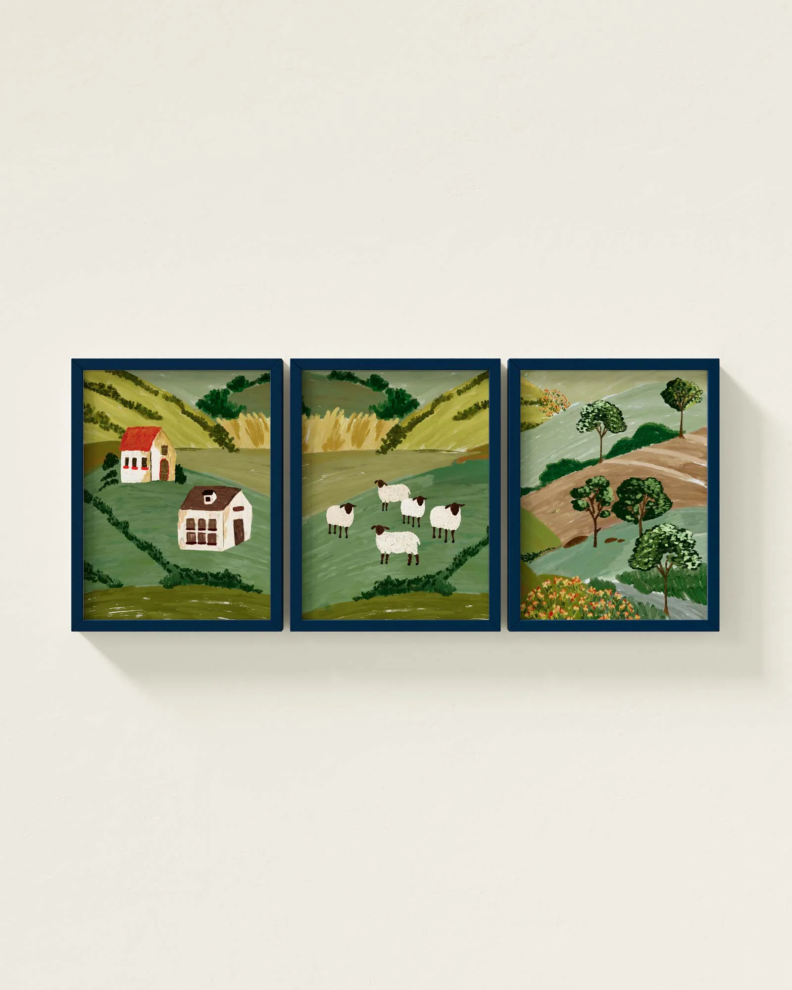 Rolling Hills Wall Art Set - Image 12