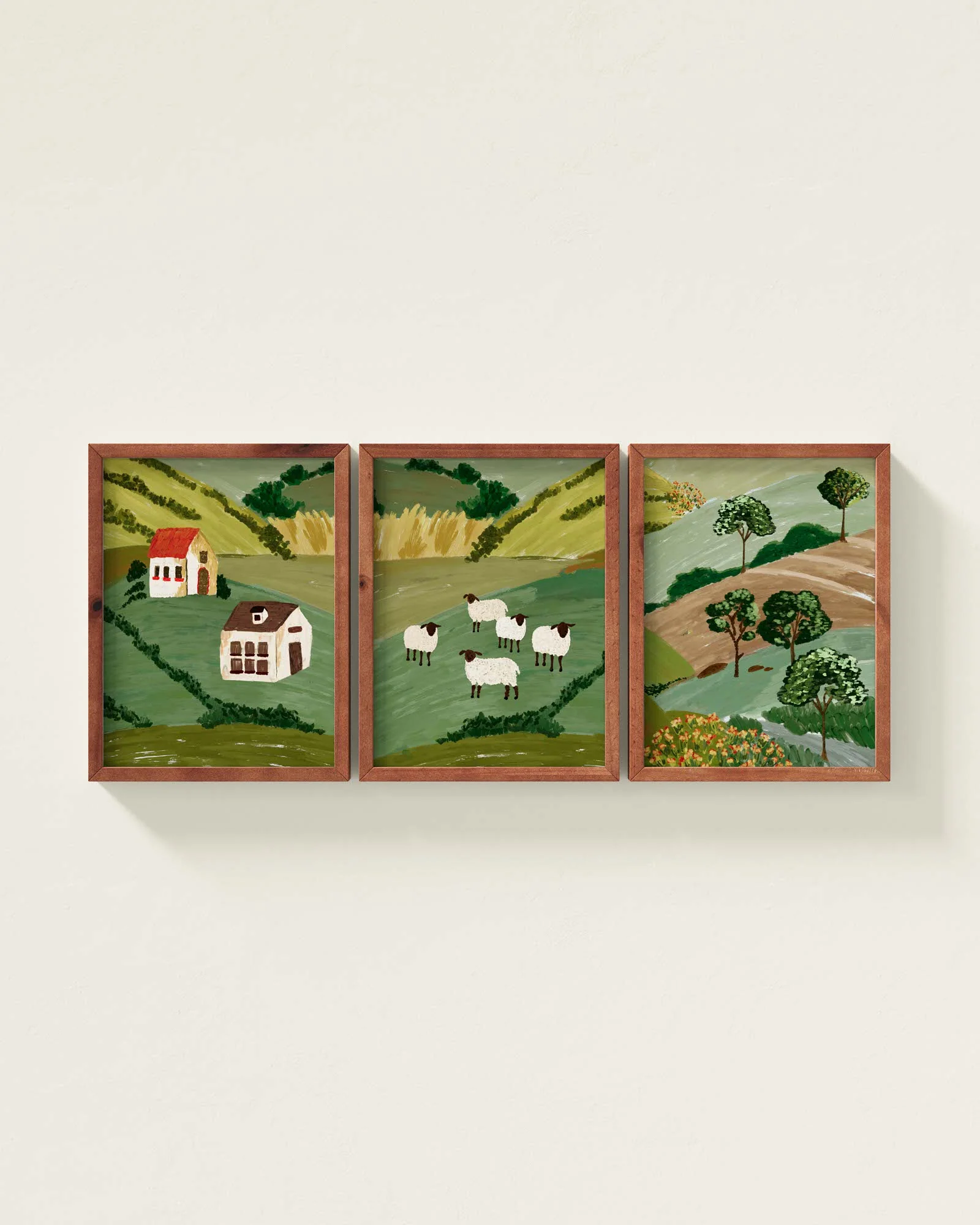 Rolling Hills Wall Art Set - Image 14