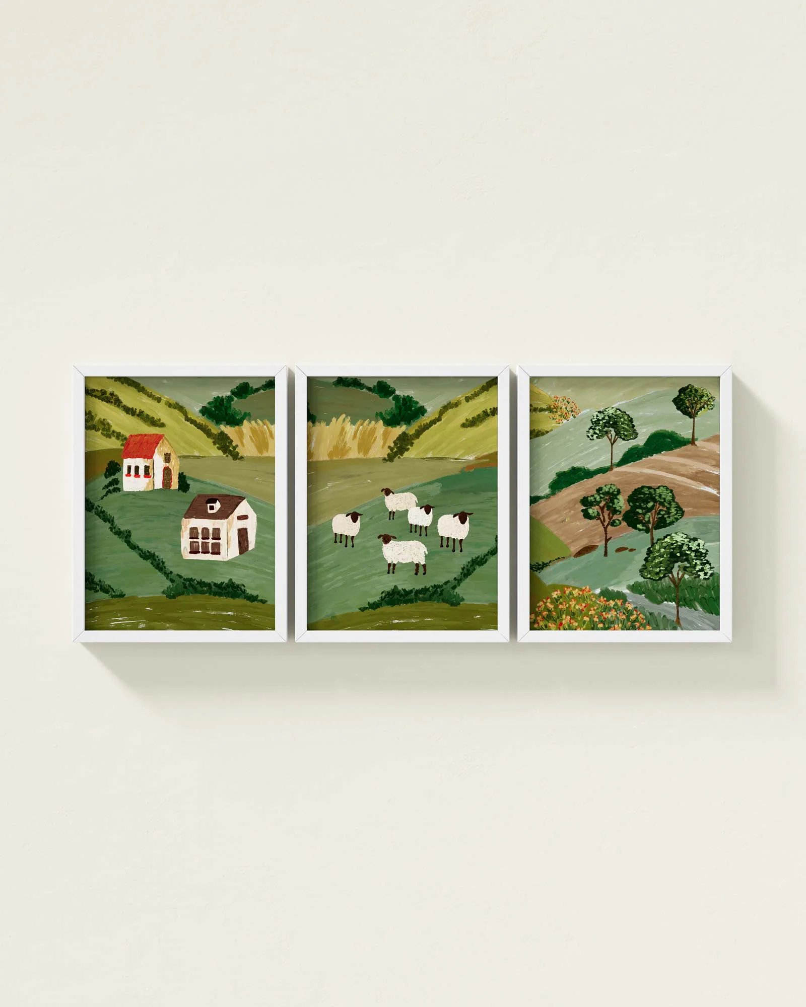 Rolling Hills Wall Art Set - Image 15