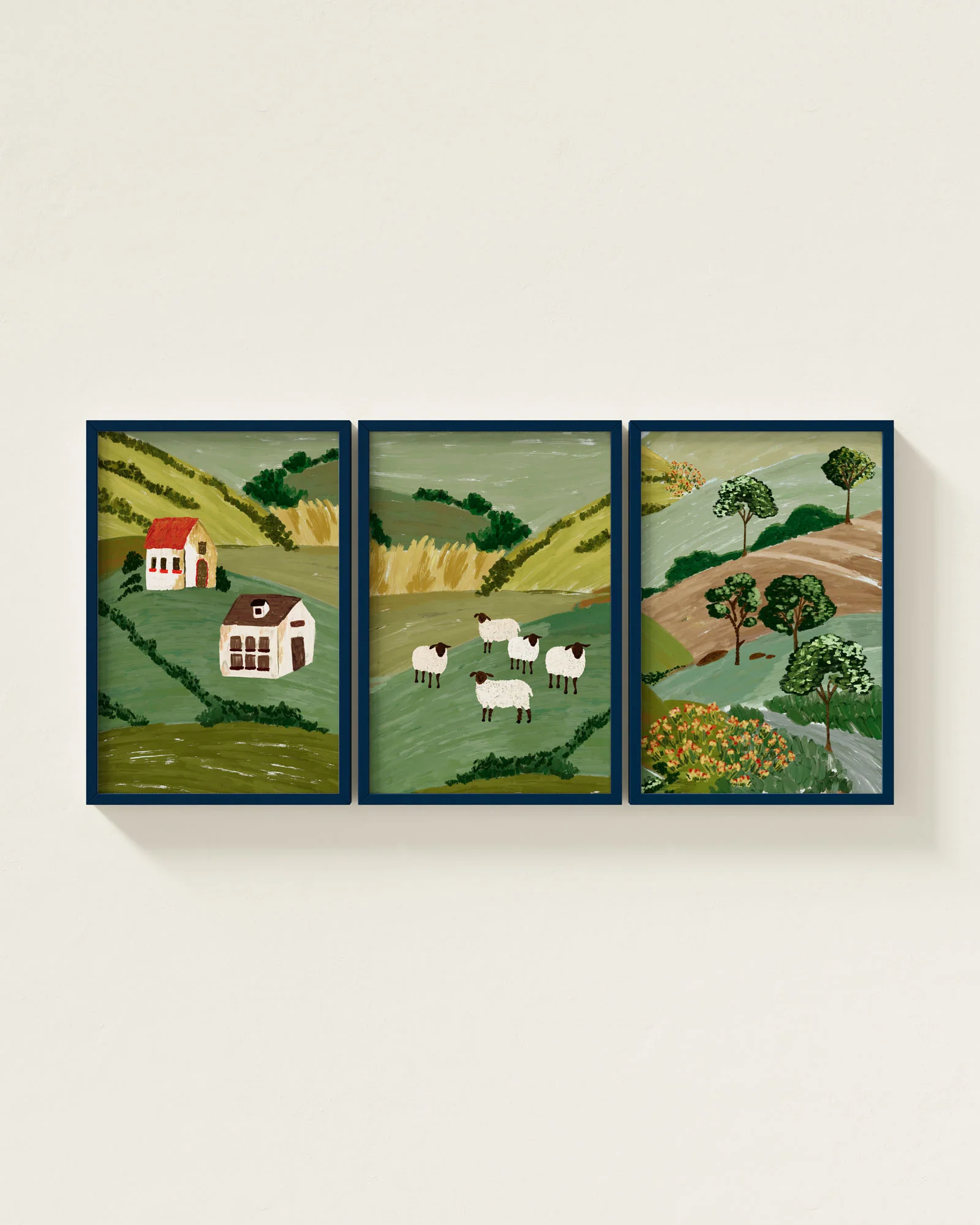Rolling Hills Wall Art Set - Image 17