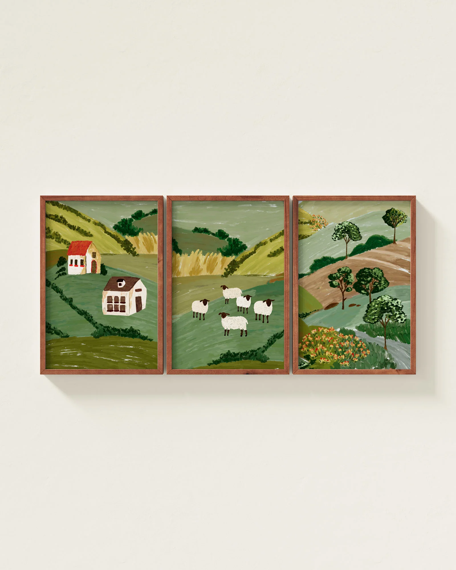 Rolling Hills Wall Art Set - Image 19