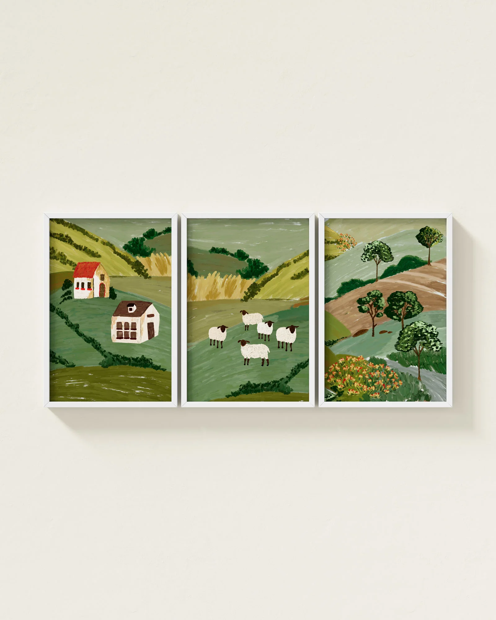 Rolling Hills Wall Art Set - Image 20