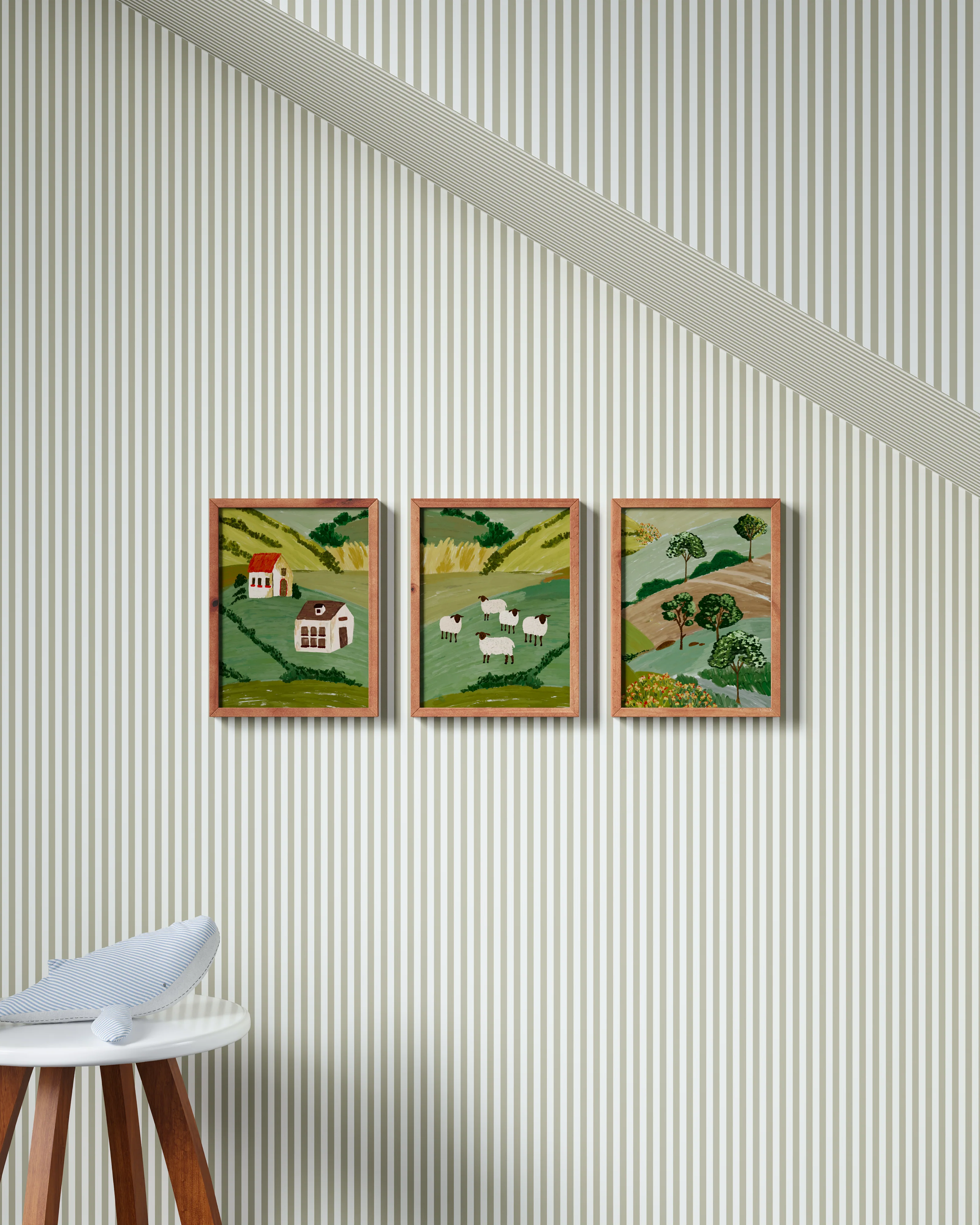 Rolling Hills Wall Art Set - Image 4