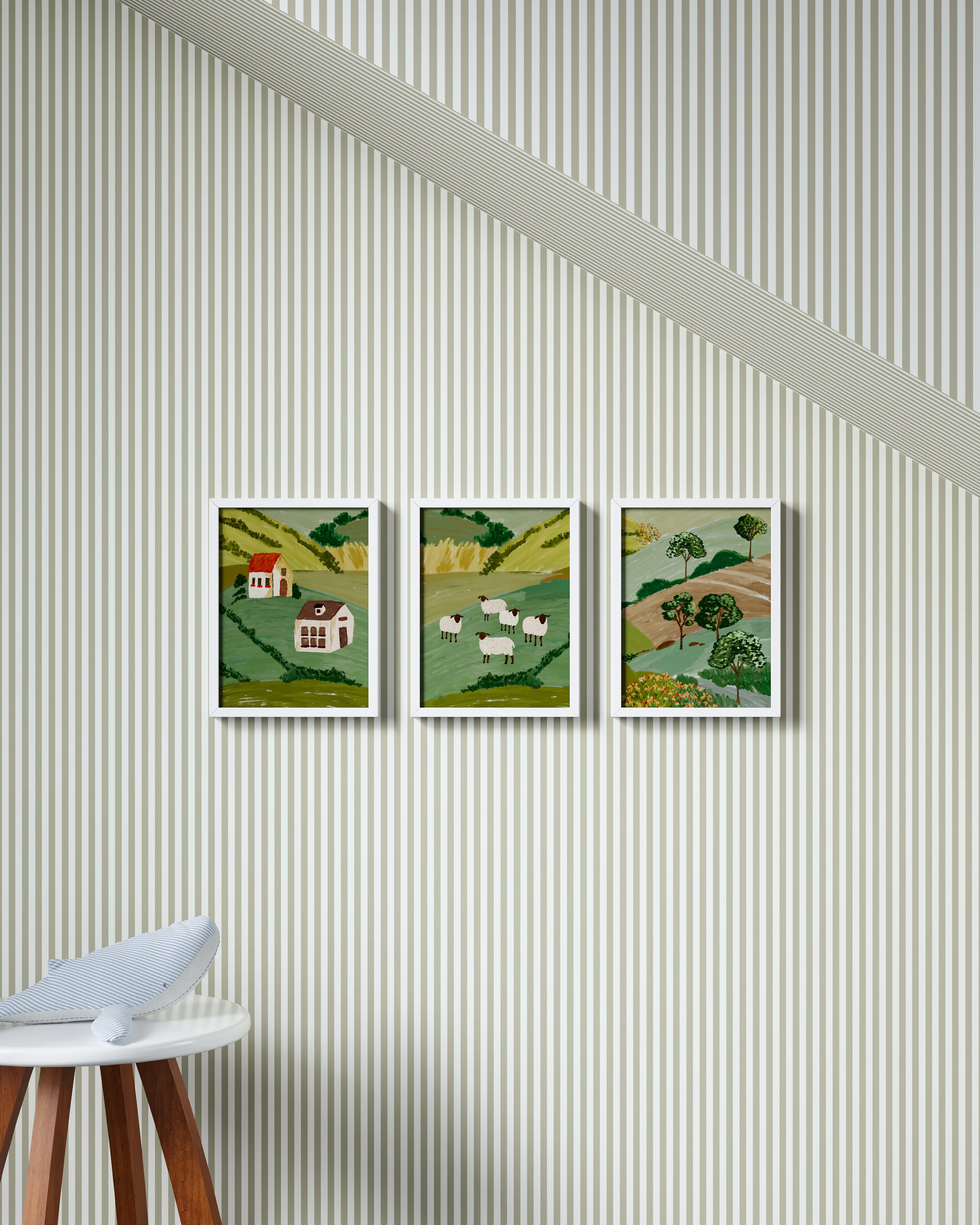 Rolling Hills Wall Art Set - Image 5