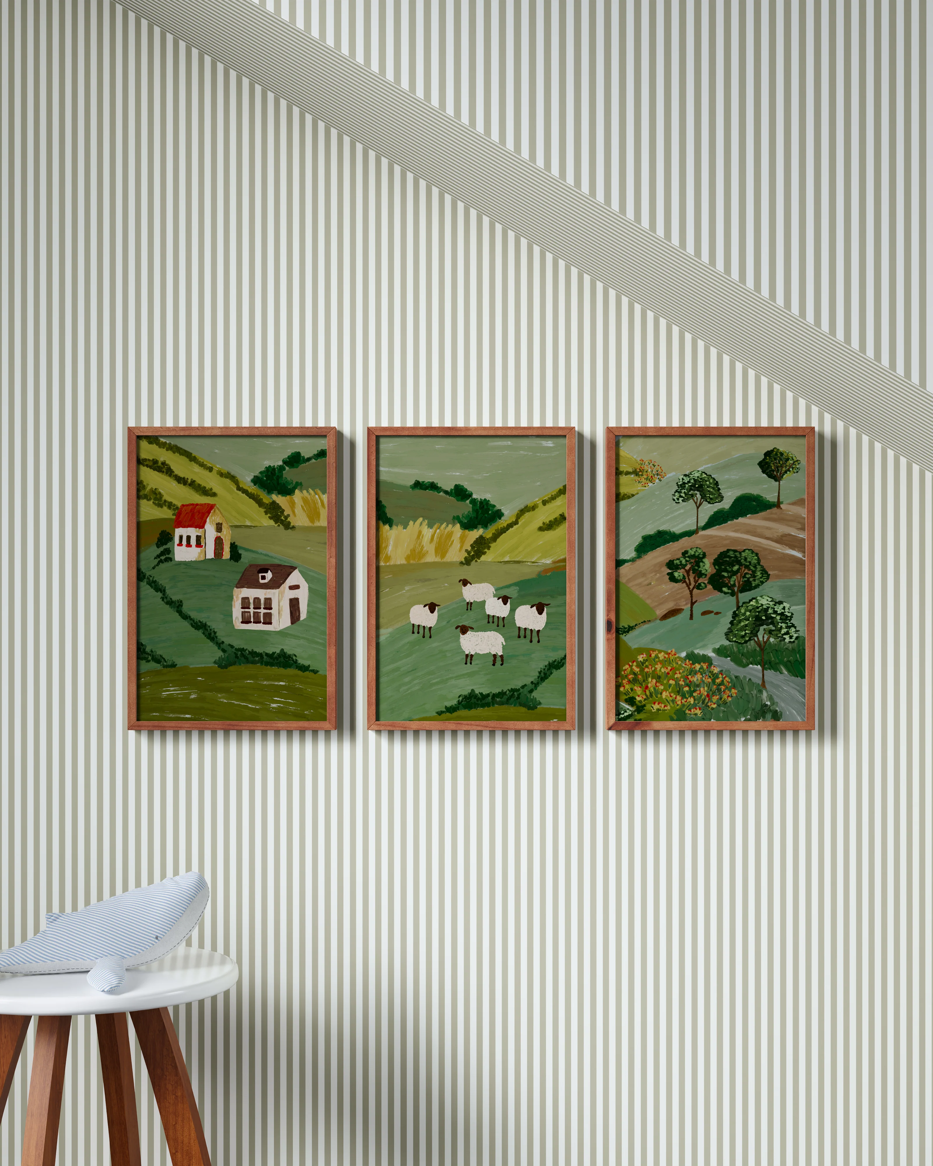 Rolling Hills Wall Art Set - Image 9