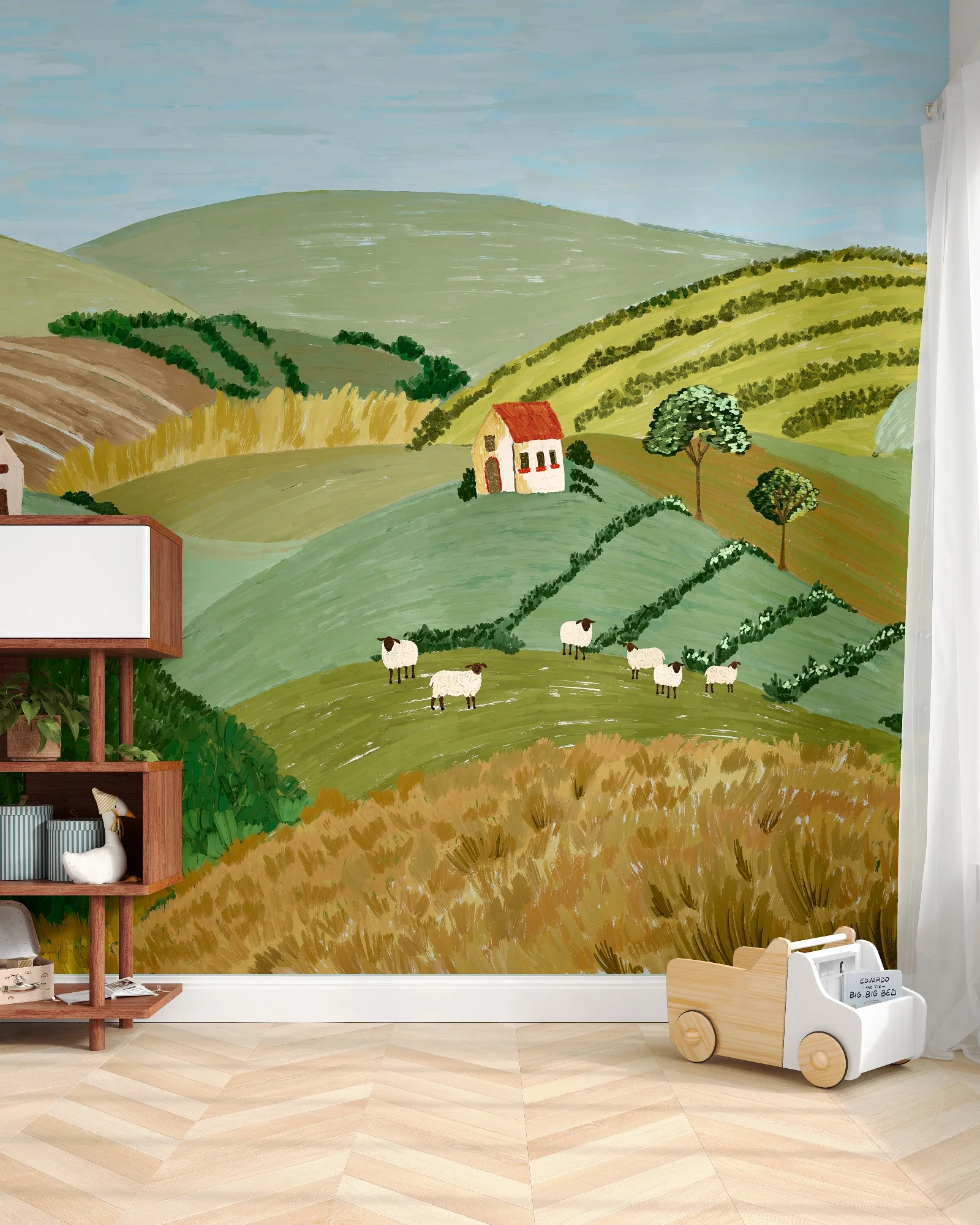 Rolling Hills Wall Mural - Image 4