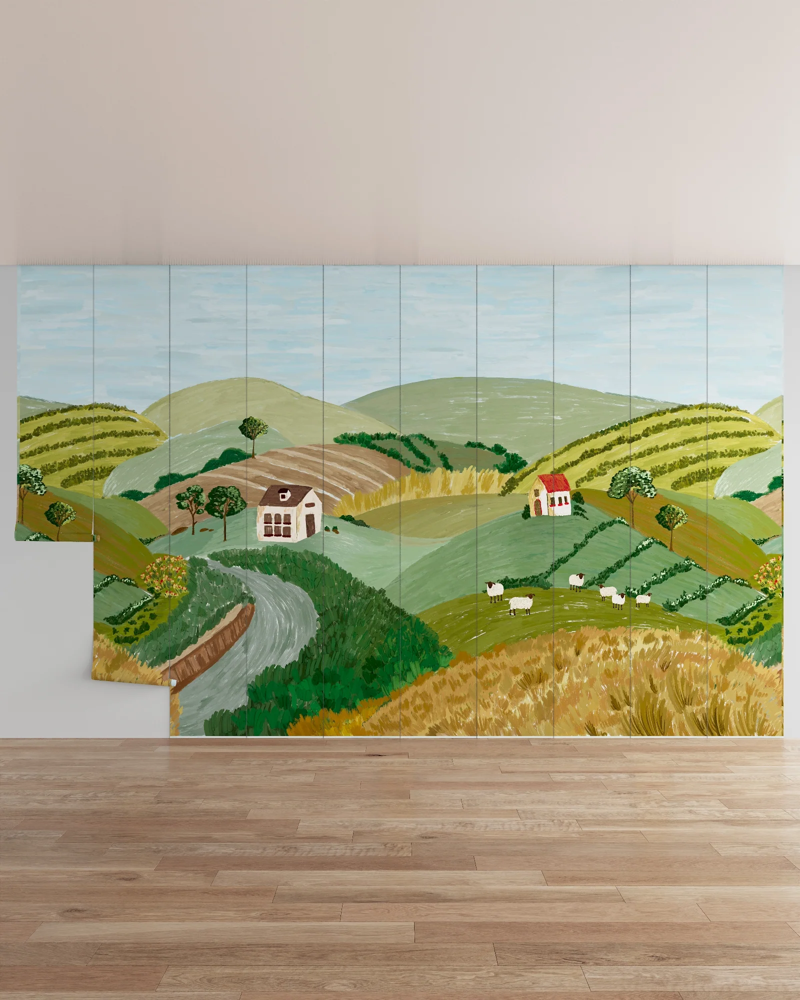Rolling Hills Wall Mural - Image 6